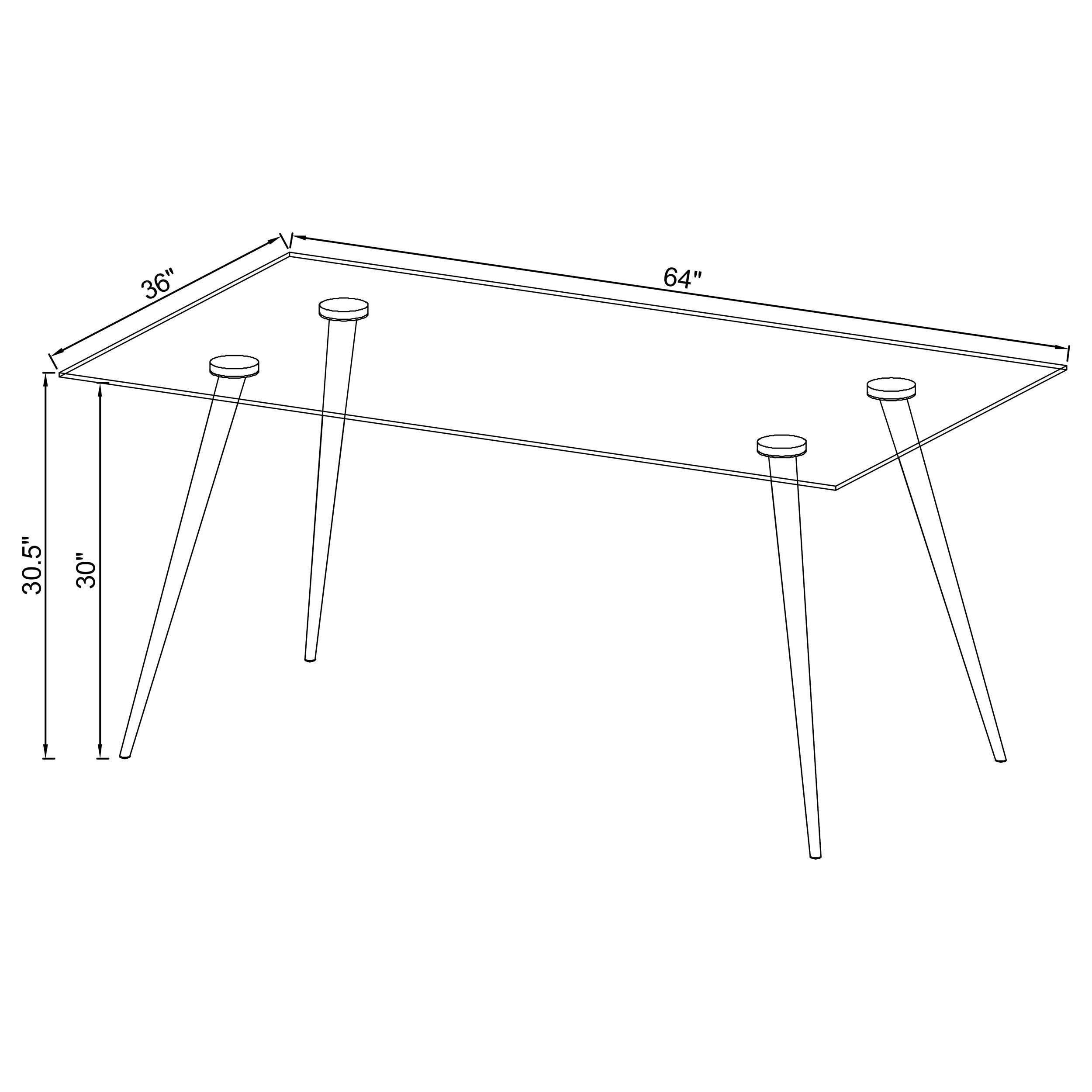 Gilman Dining Table - Luxury Home Furniture (MI)
