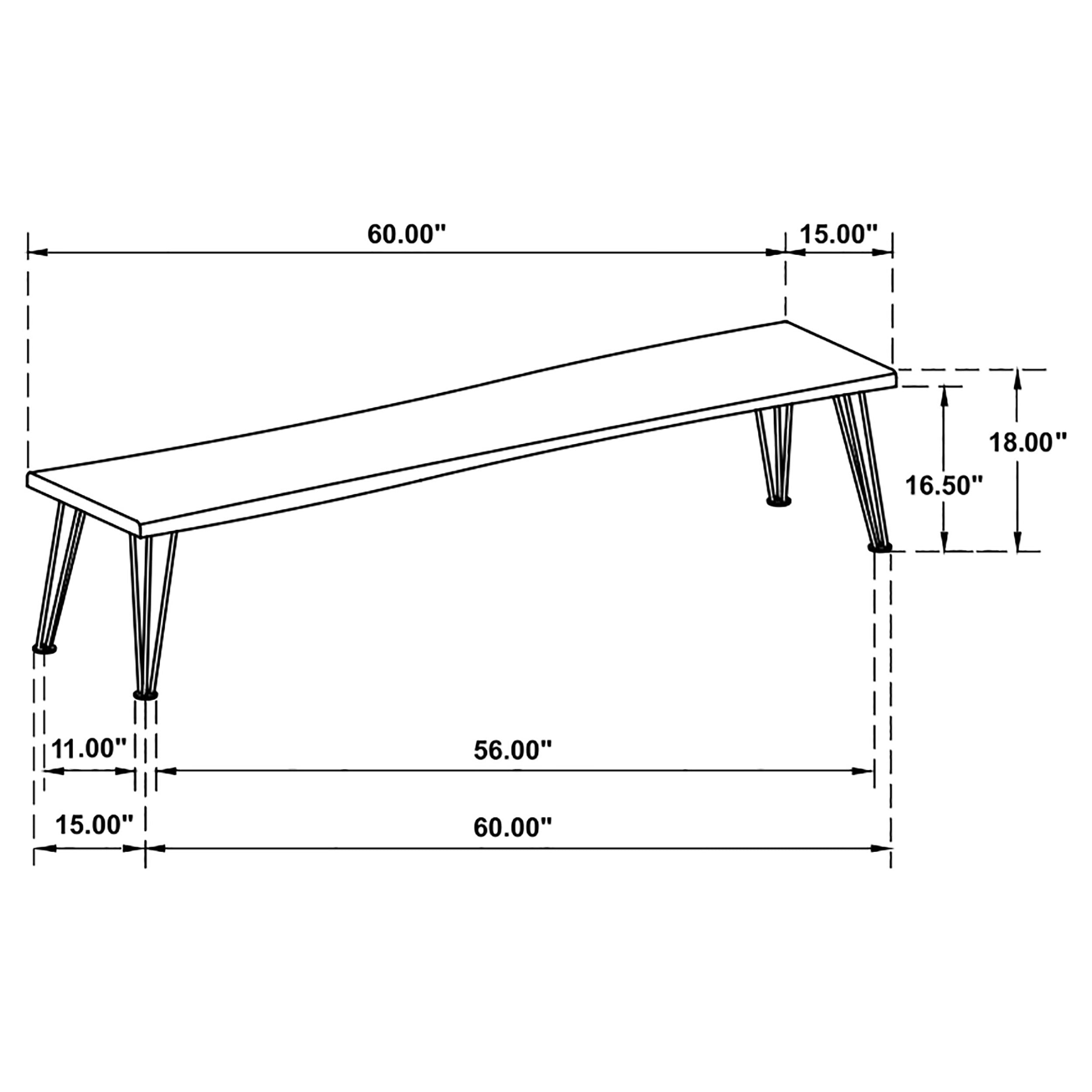 Sherman Dining Bench - Luxury Home Furniture (MI)