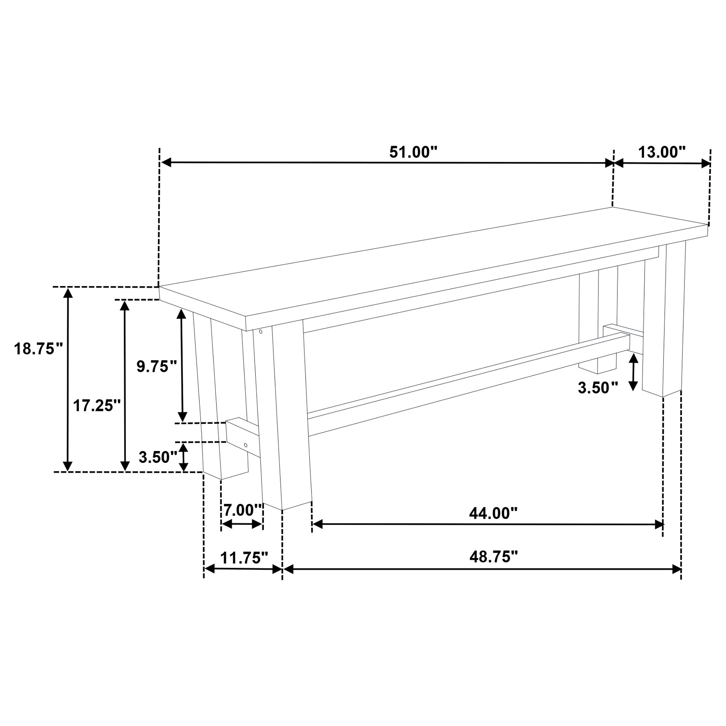 Cardova Dining Bench - Luxury Home Furniture (MI)