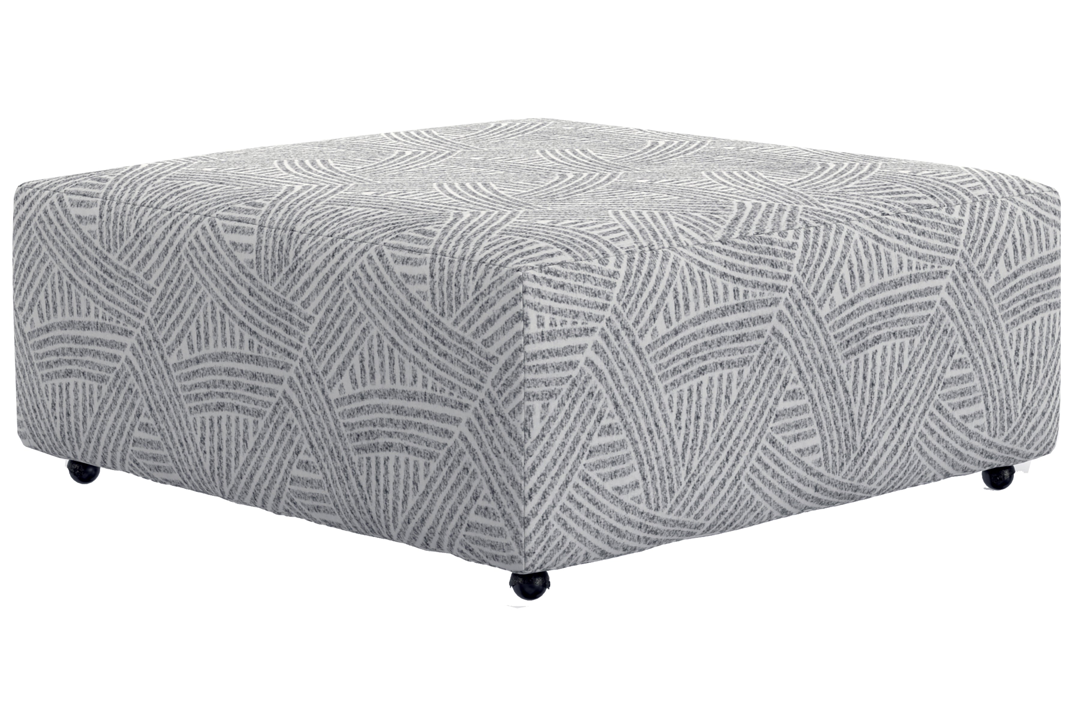 Abraxas Castered Cocktail Ottoman - Luxury Home Furniture (MI)