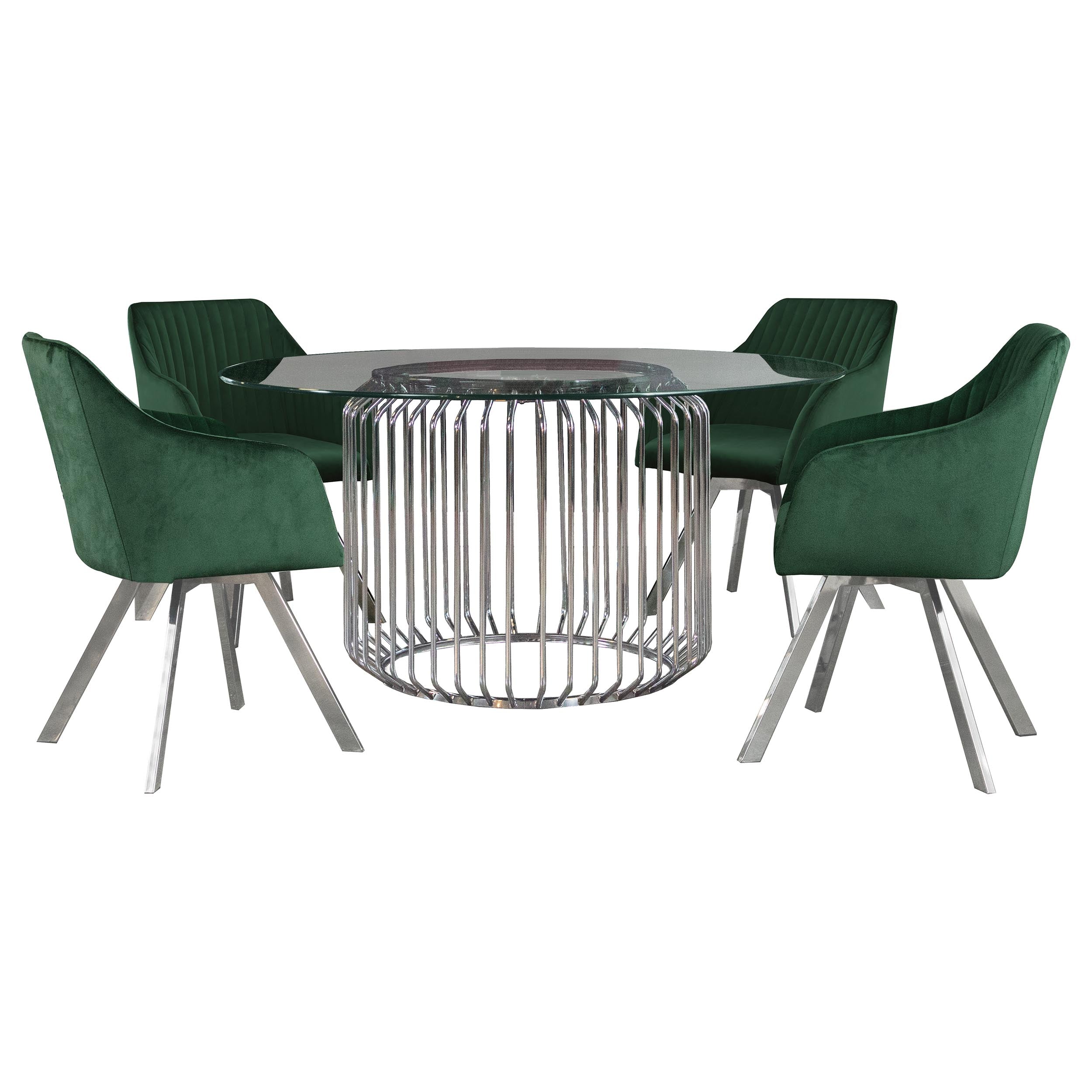 Veena 5 Pc Dining Set - Luxury Home Furniture (MI)