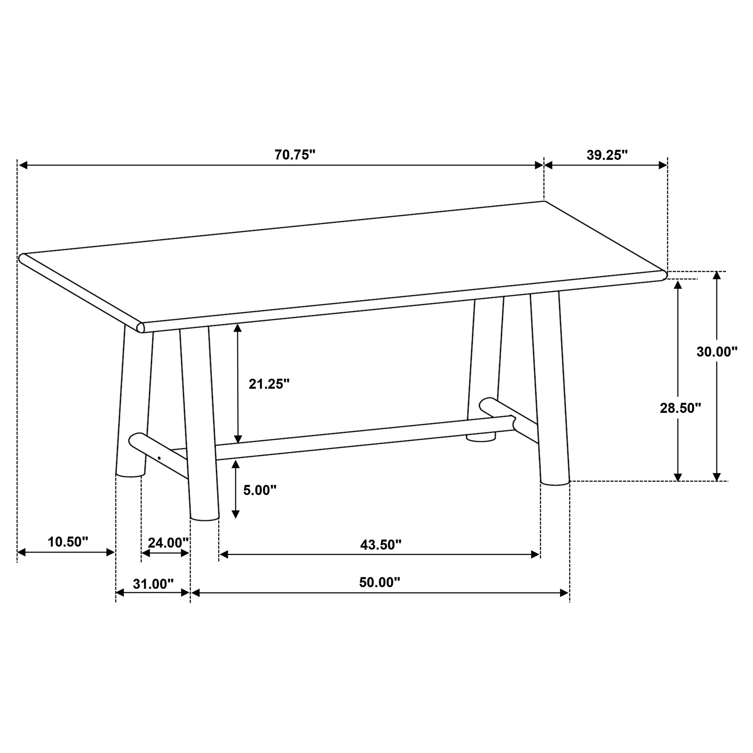 Duncan Dining Set - Luxury Home Furniture (MI)