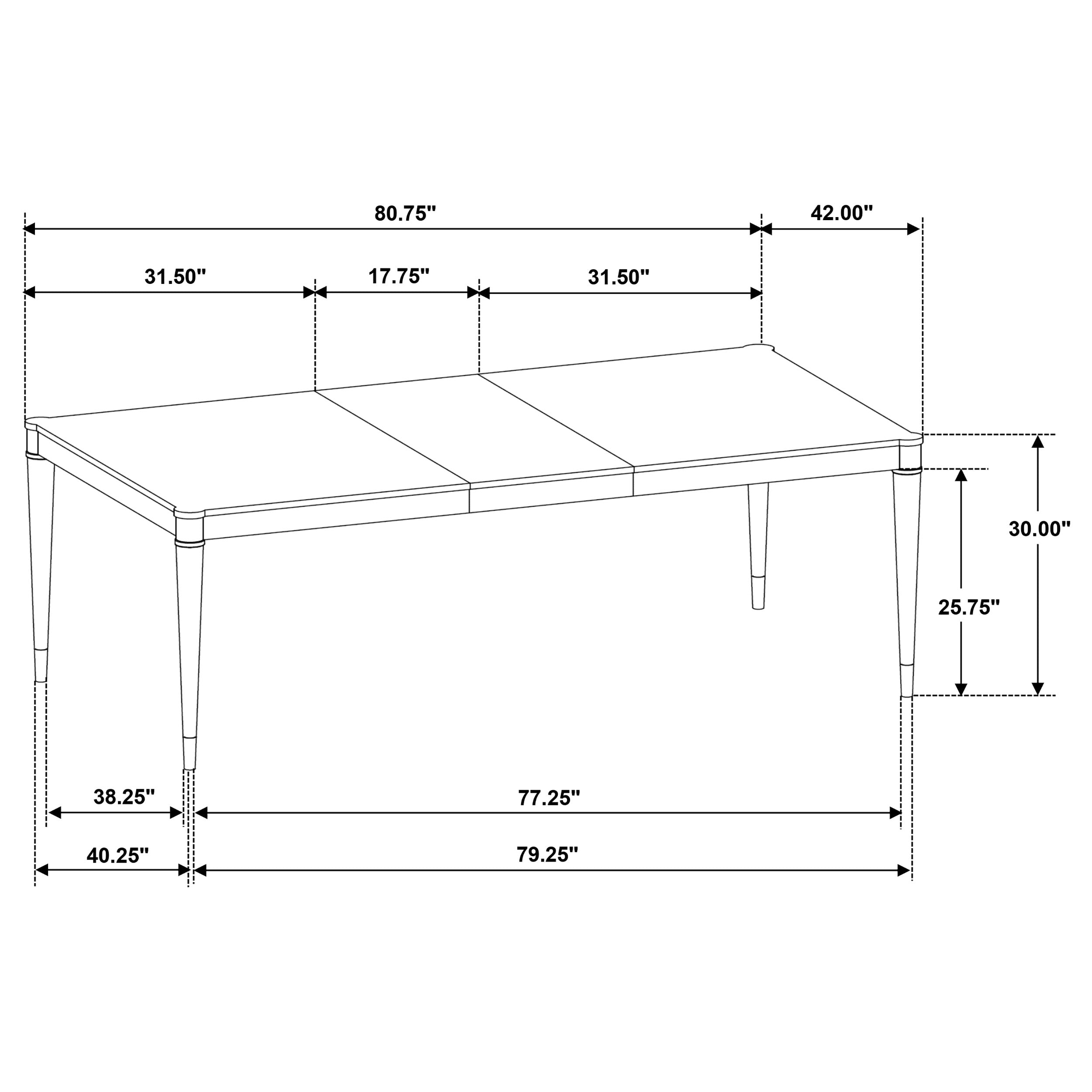 Reseda Dining Set - Luxury Home Furniture (MI)