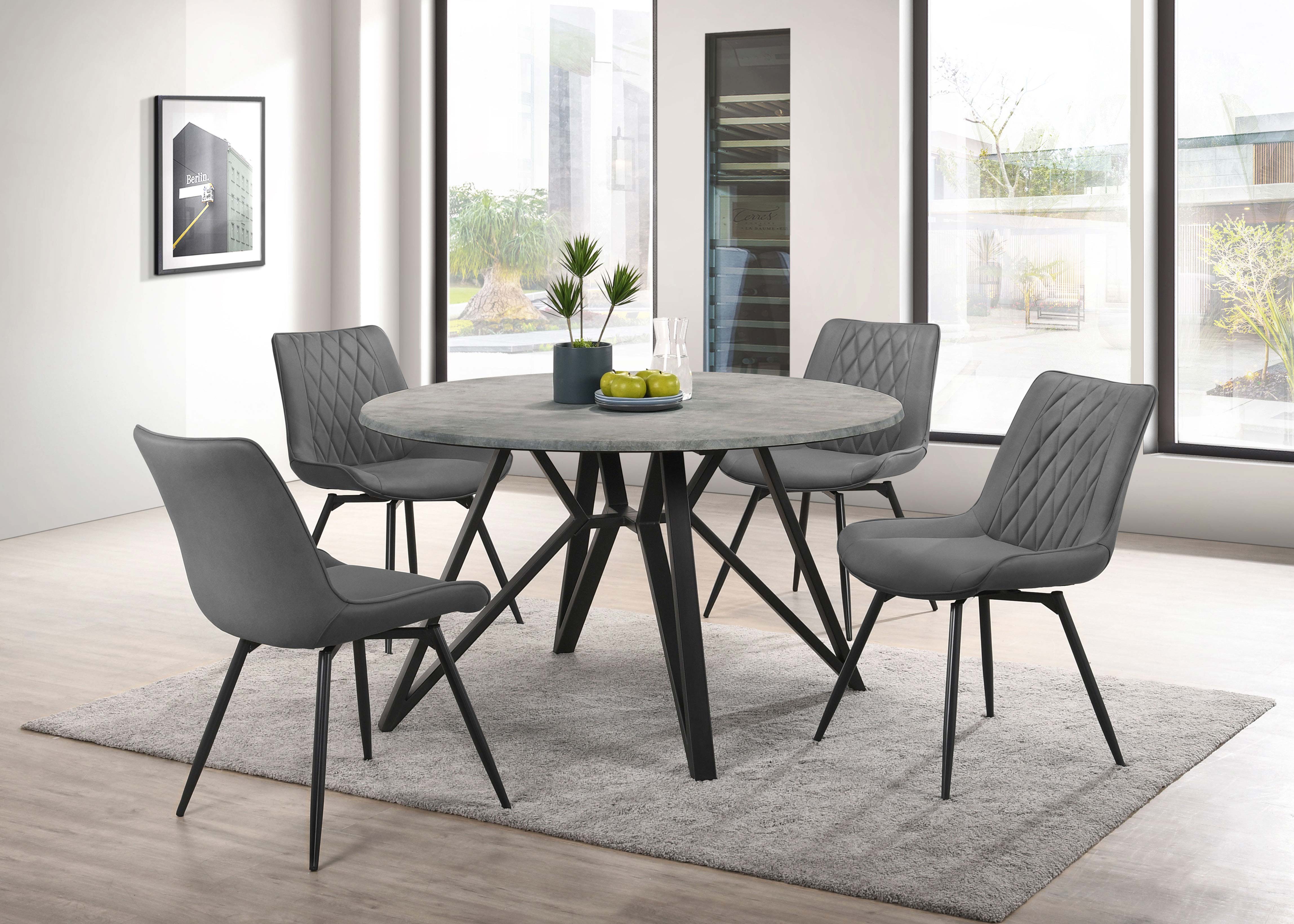 Neil 5 Pc Dining Sets - Luxury Home Furniture (MI)