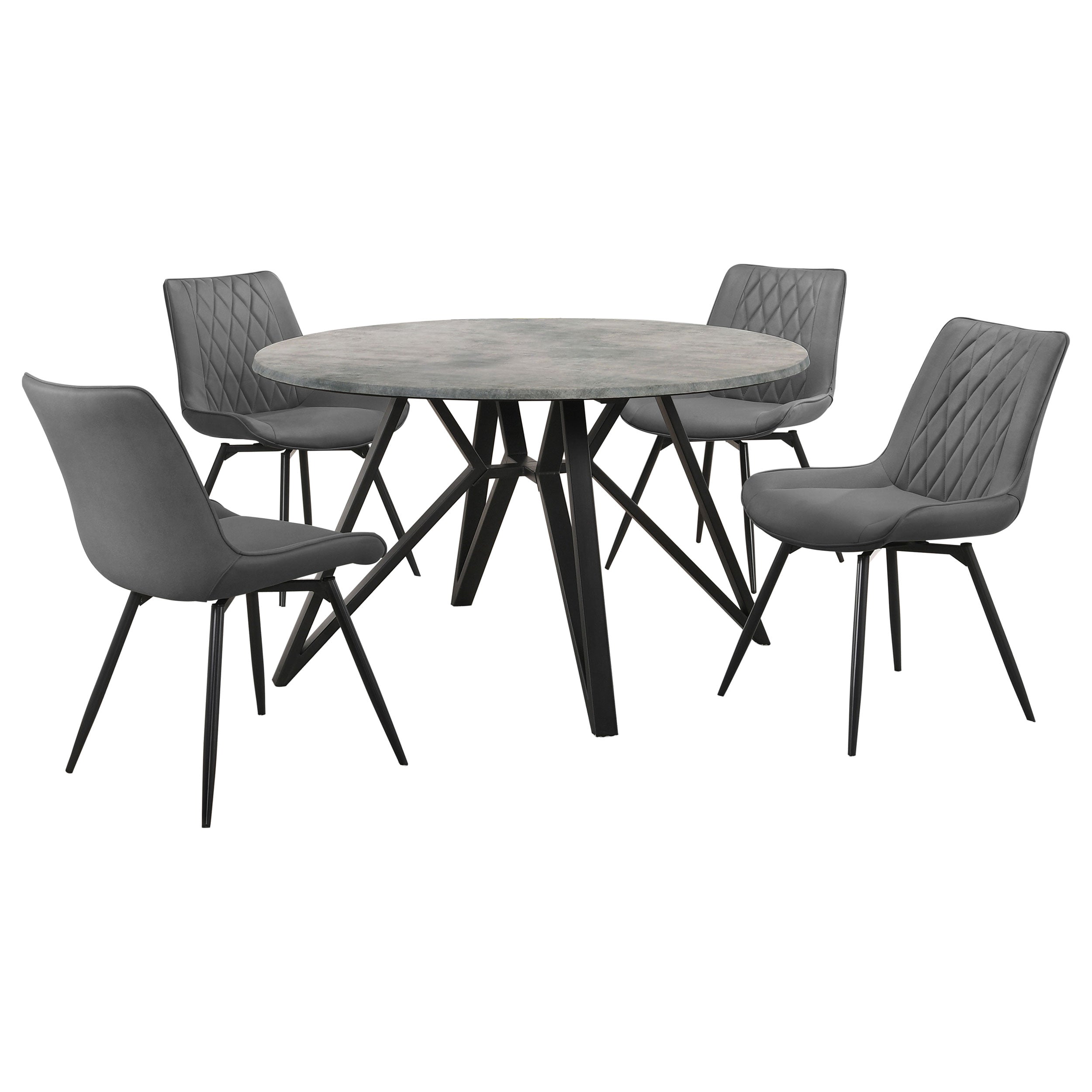 Neil 5 Pc Dining Sets - Luxury Home Furniture (MI)
