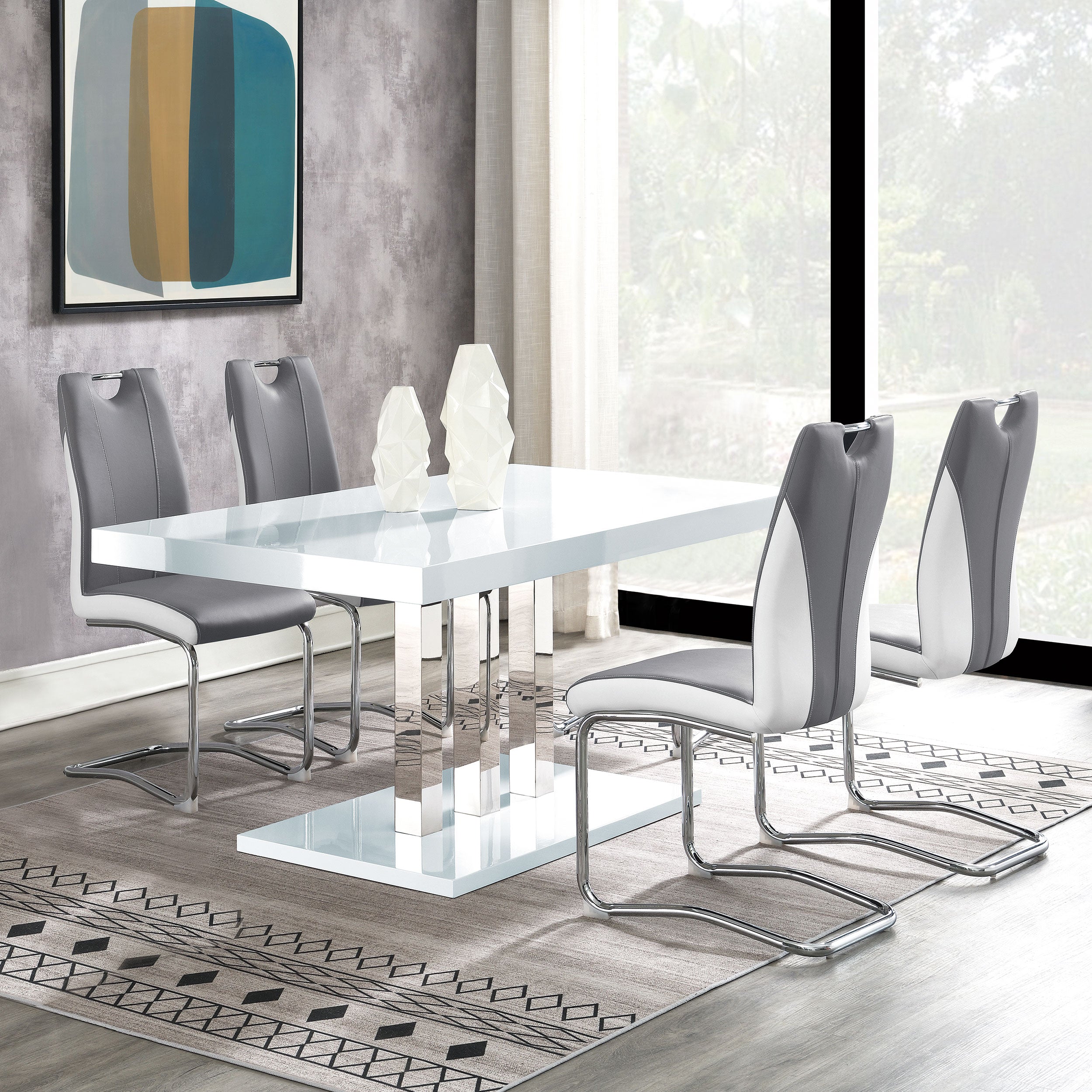 Brooklyn 5 Pc Dining Sets - Luxury Home Furniture (MI)