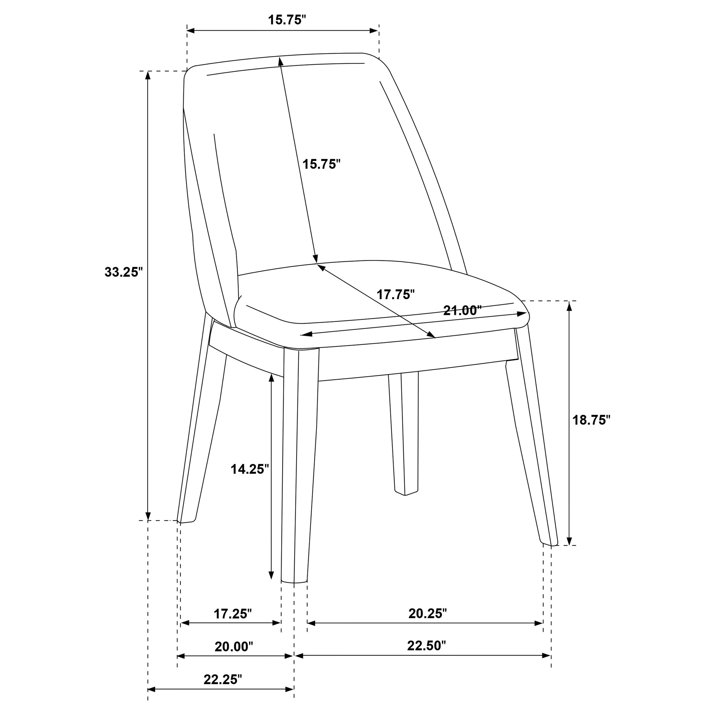 Franklin Dining Side Chair - Luxury Home Furniture (MI)