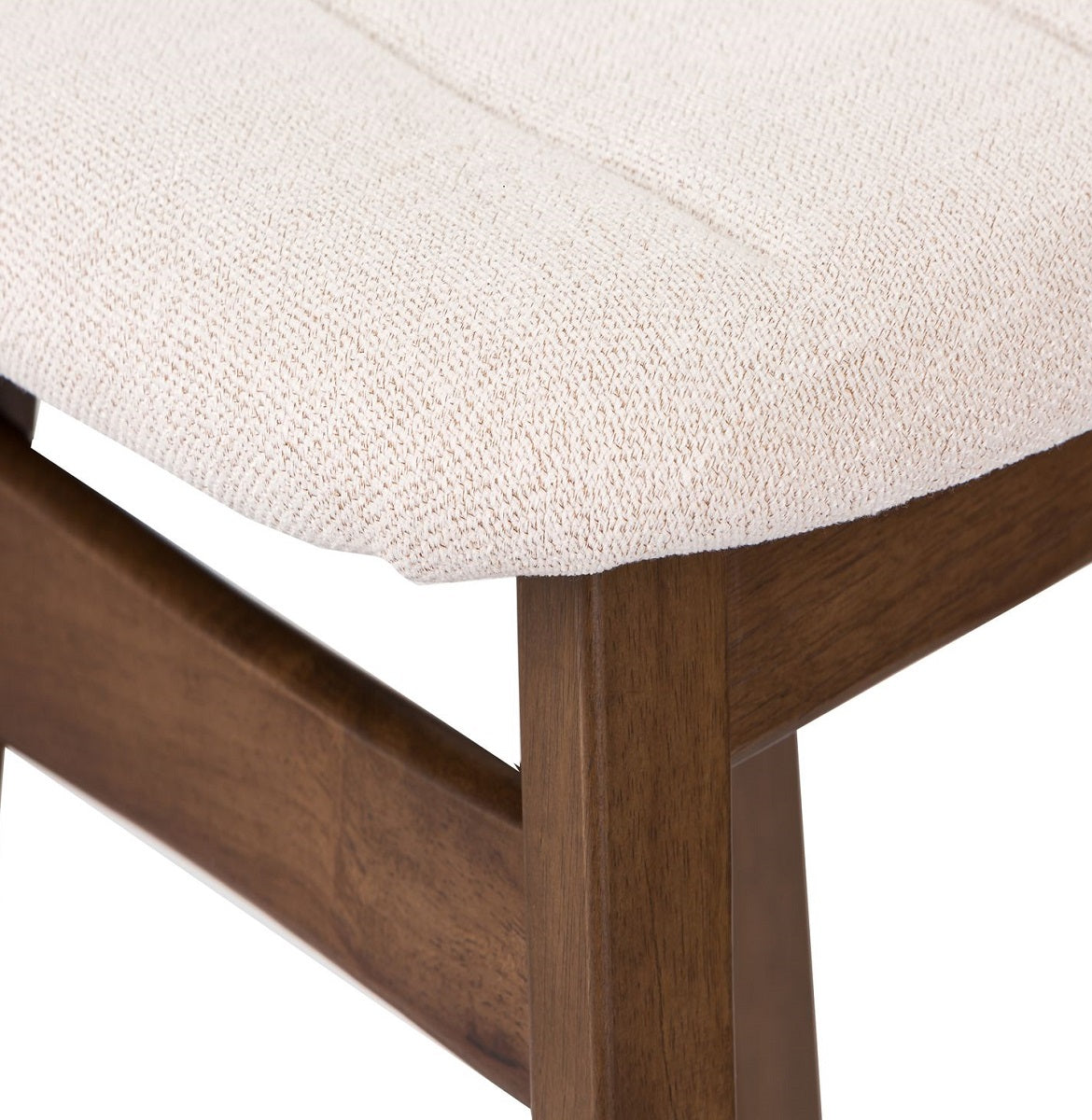 Liberty Furniture Space Saver 24" Counter Chair (Light Tan) in Satin Walnut (Set of 2) - Luxury Home Furniture (MI)