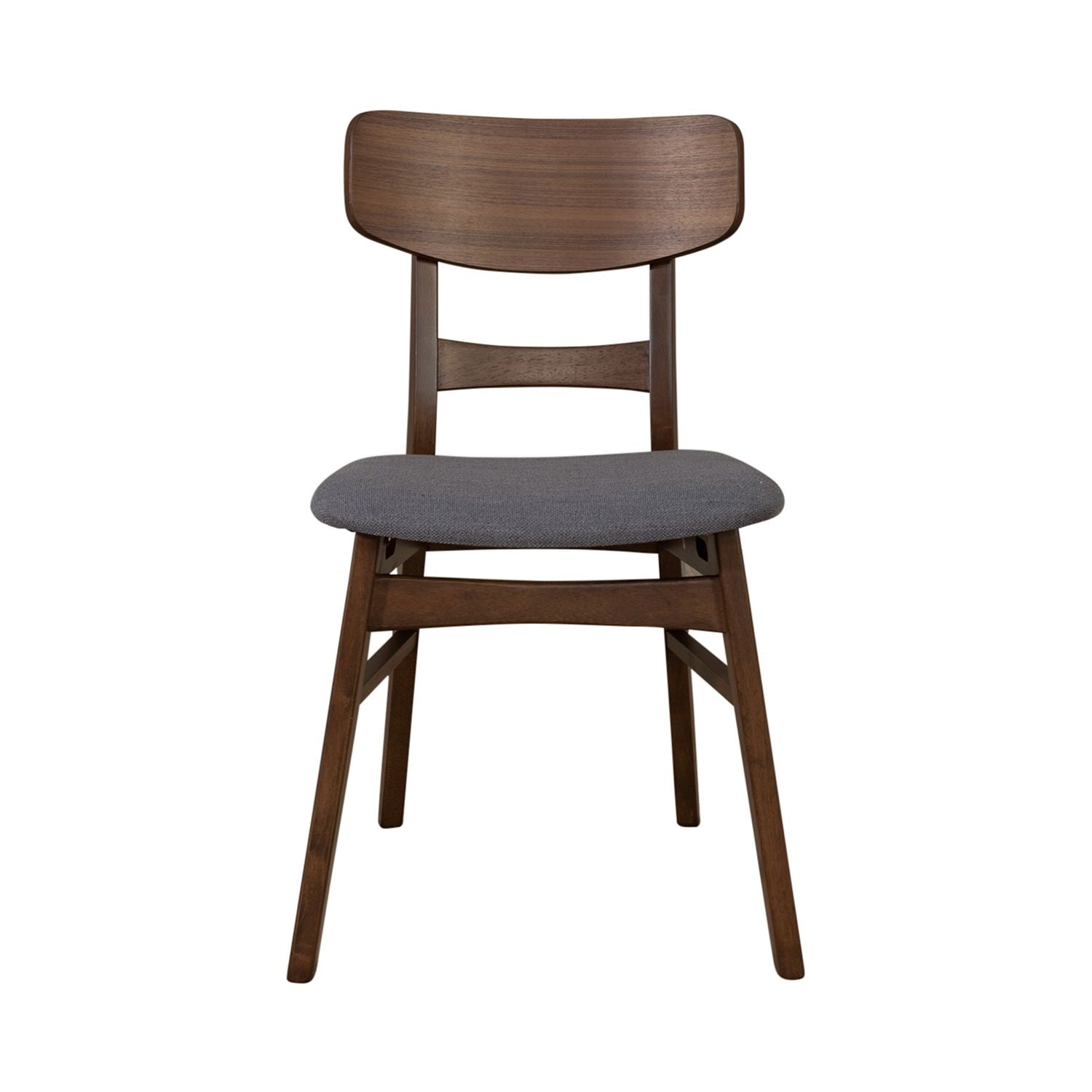 Space Savers Panel Back Side Chair- Grey (RTA) image