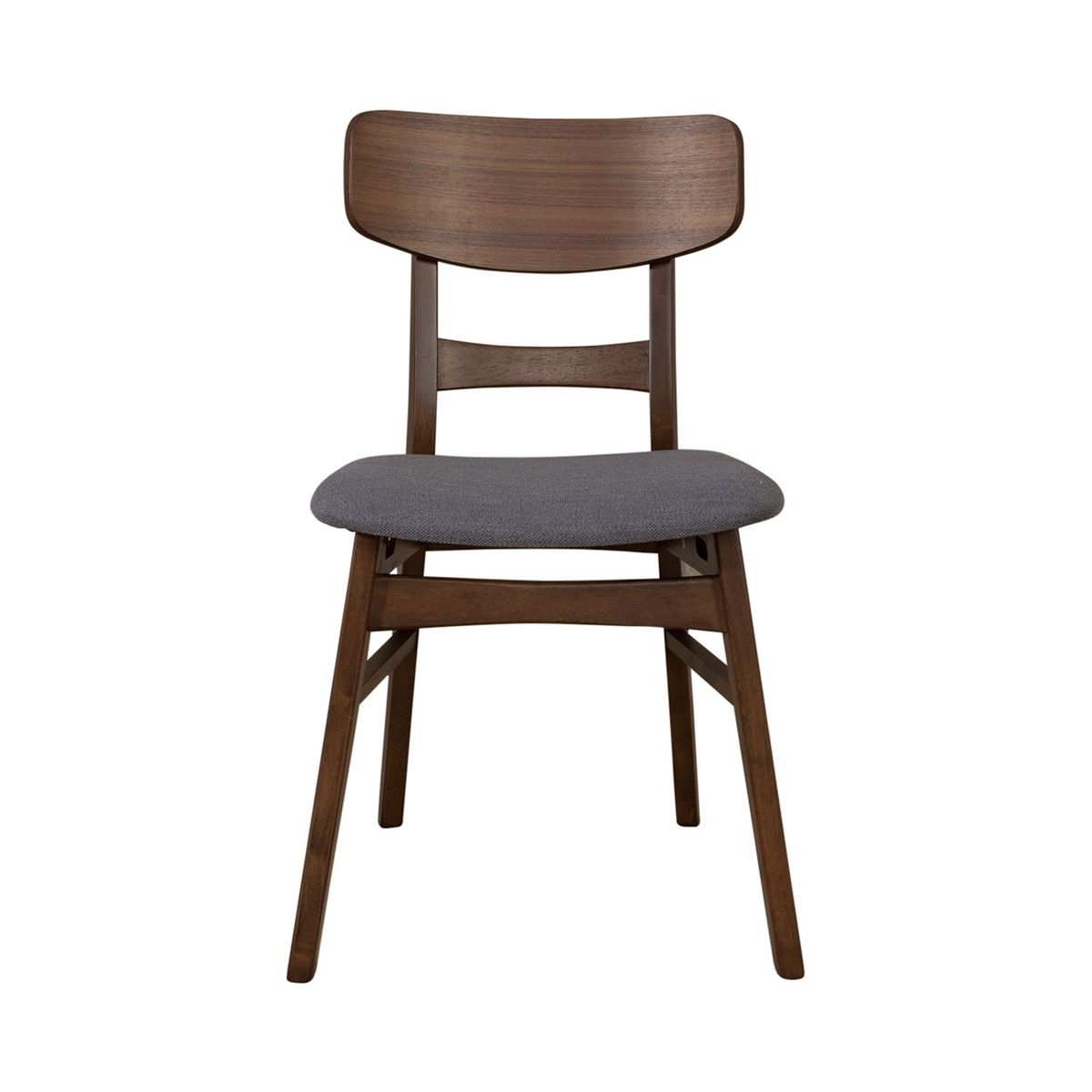 Liberty Furniture Space Saver Panel Back Side Chair in Grey (Set of 2) image
