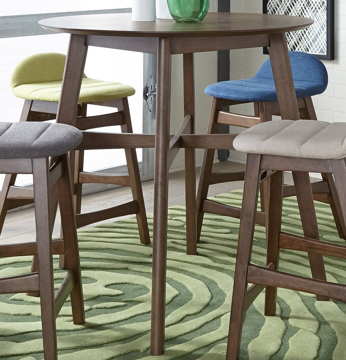 Liberty Furniture Space Saver Gather Table in Satin Walnut - Luxury Home Furniture (MI)