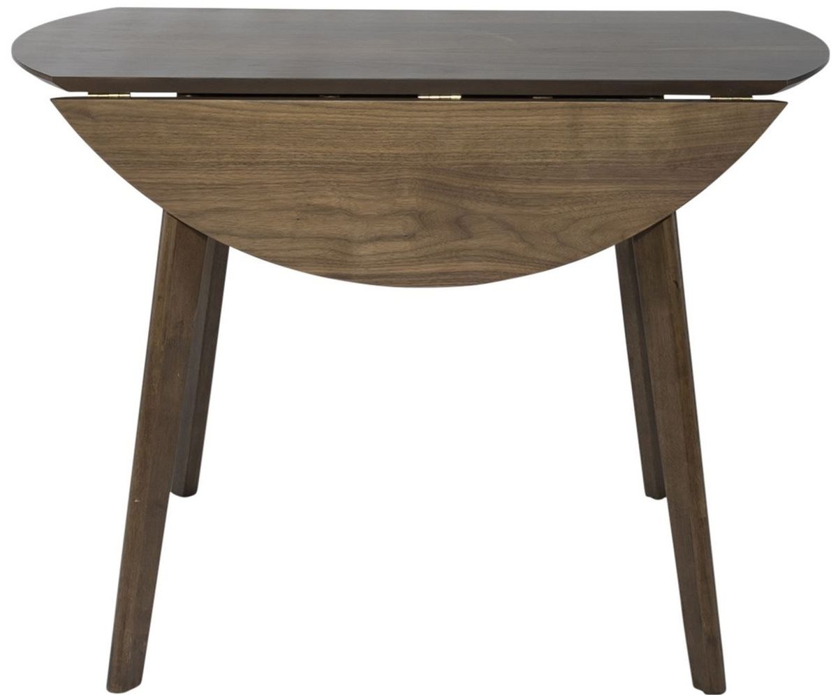 Liberty Furniture Space Saver Drop Leaf Table in Satin Walnut - Luxury Home Furniture (MI)