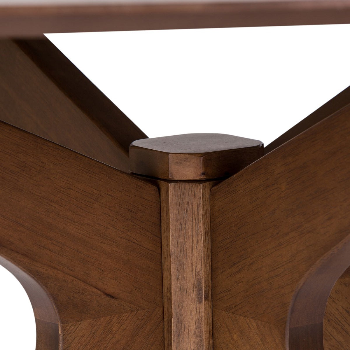 Liberty Furniture Space Saver Round Pedestal Table in Satin Walnut - Luxury Home Furniture (MI)