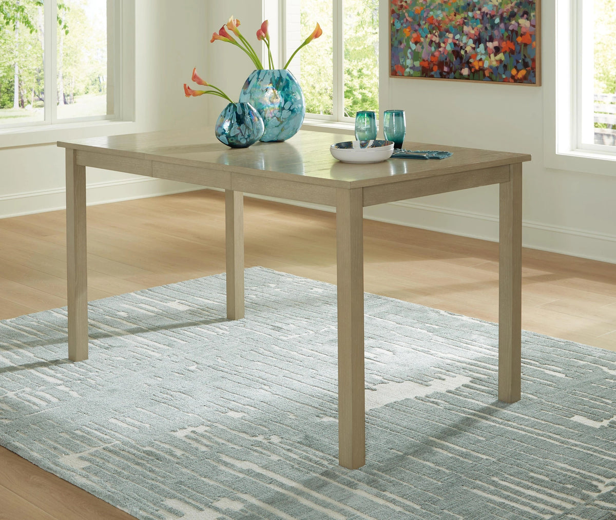 Calmoro Counter Height Dining Extension Table