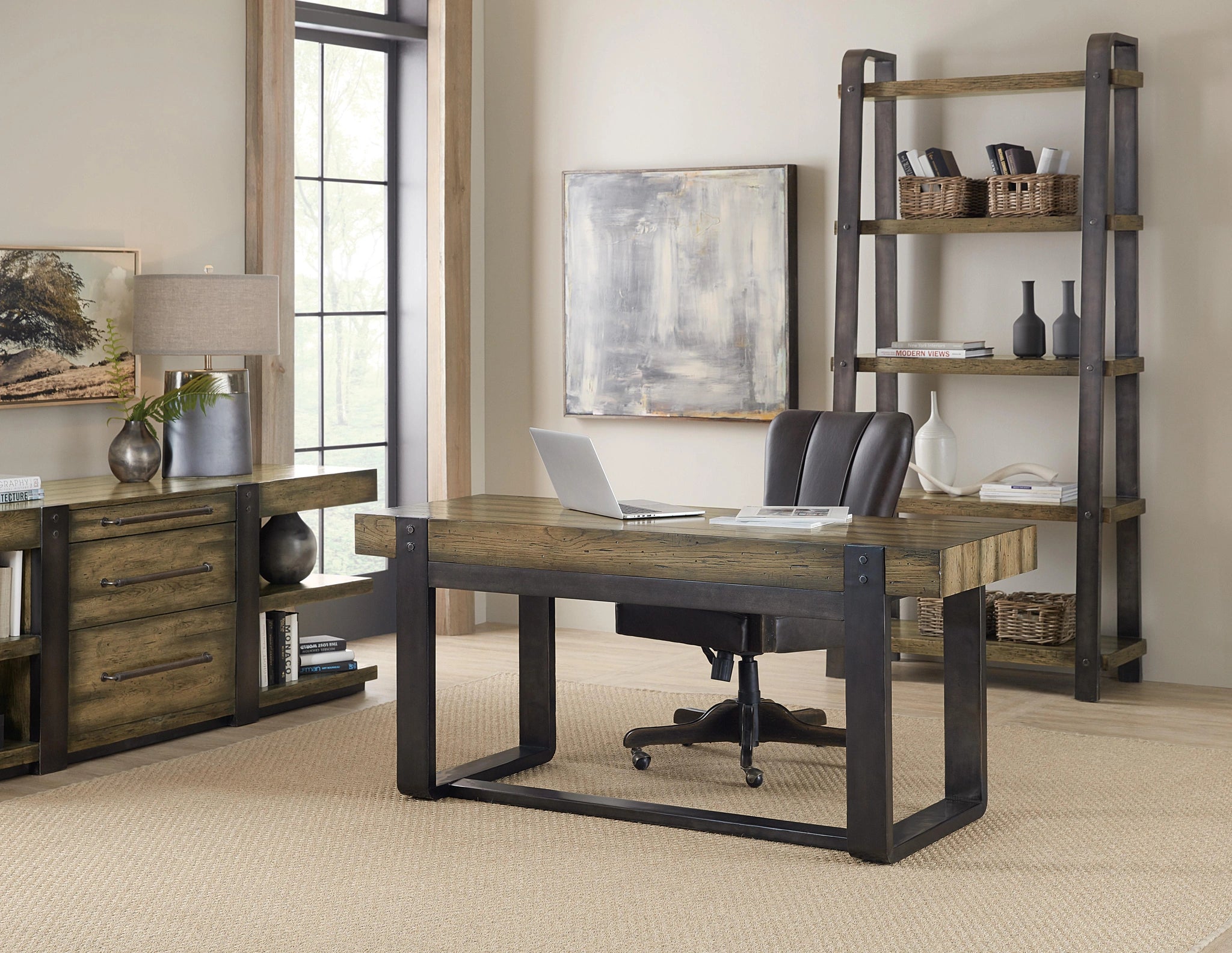 Crafted Leg Desk