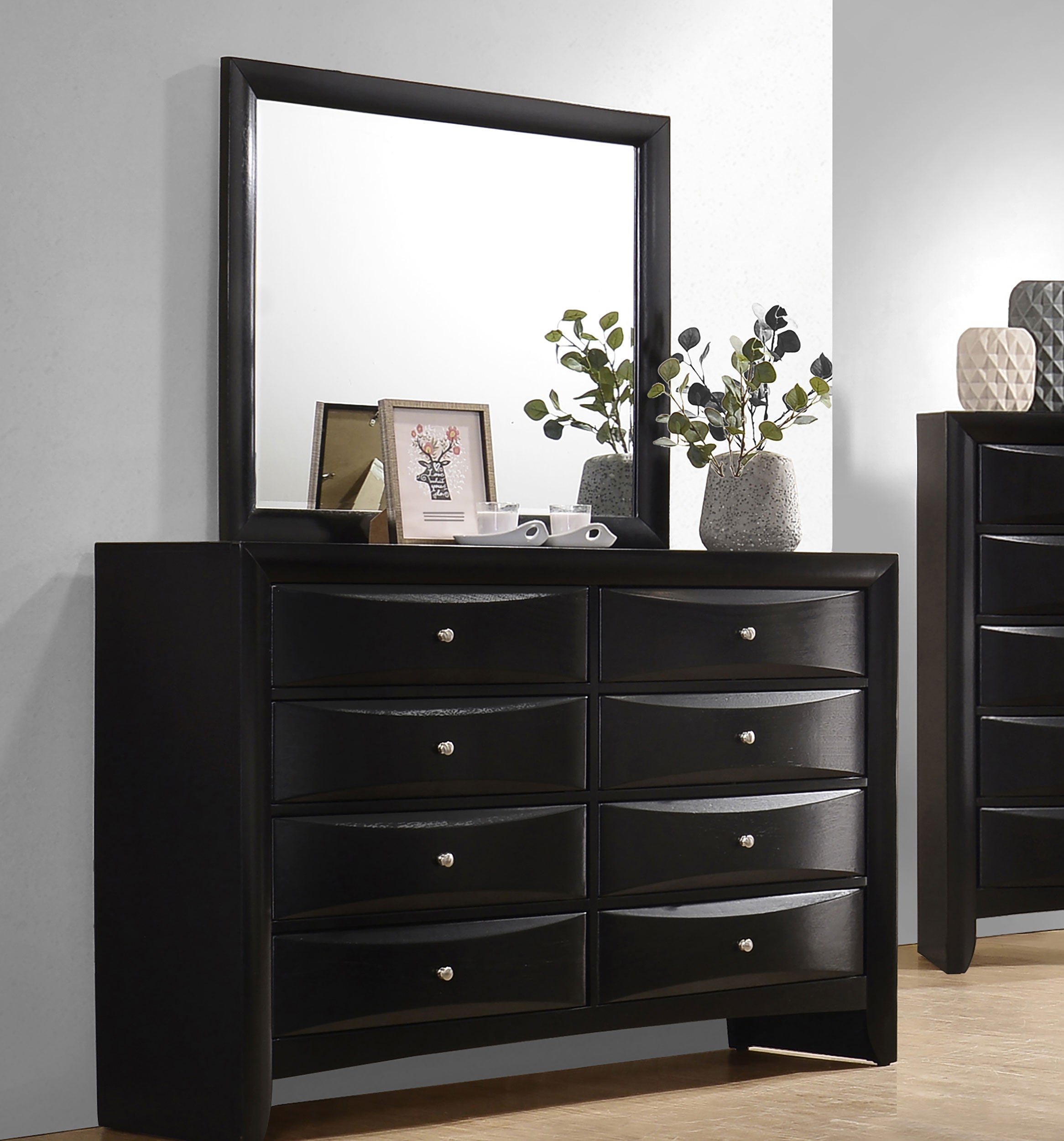 Briana Dresser with Mirror - Luxury Home Furniture (MI)