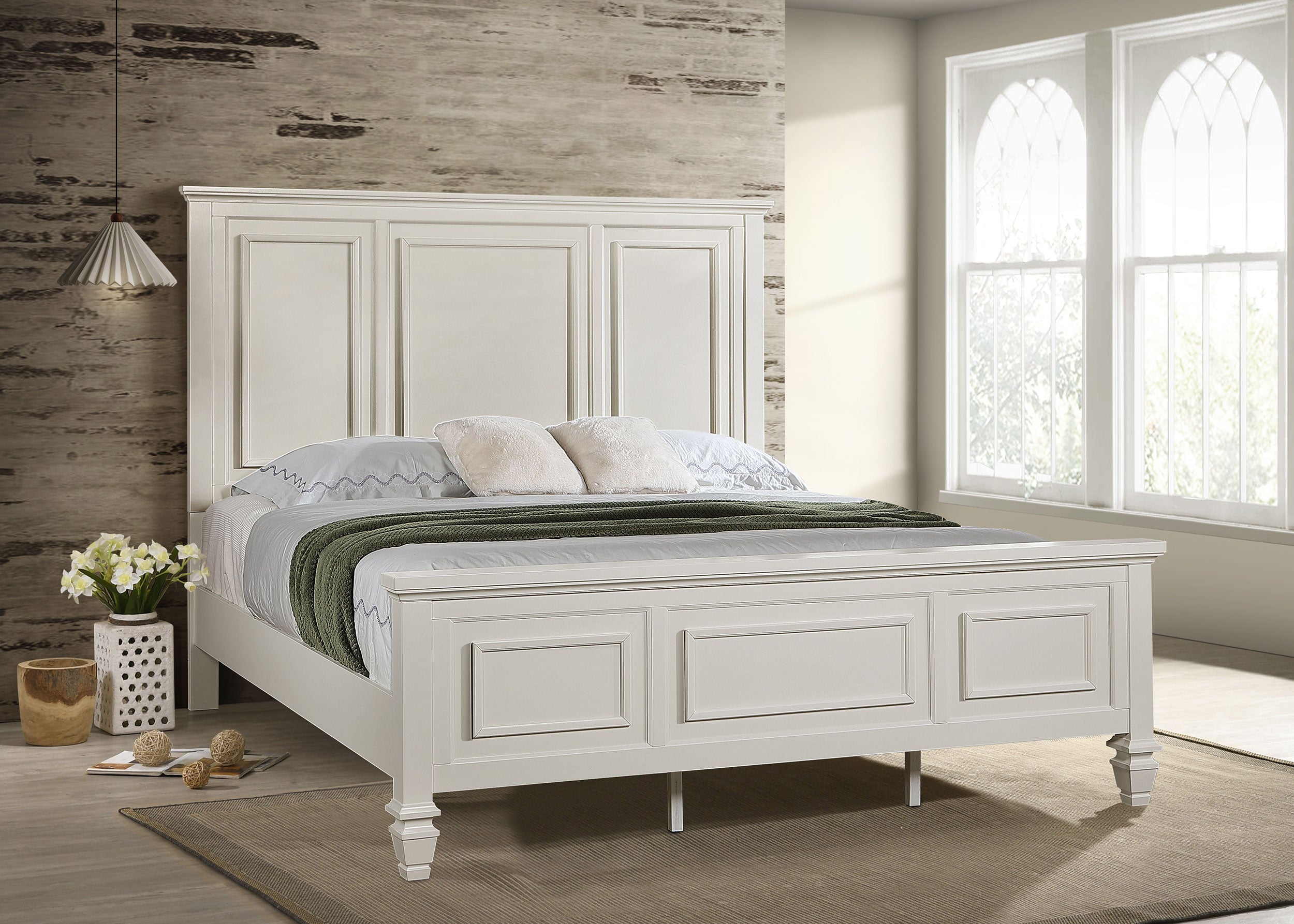 Sandy Beach Eastern King Bed - Luxury Home Furniture (MI)