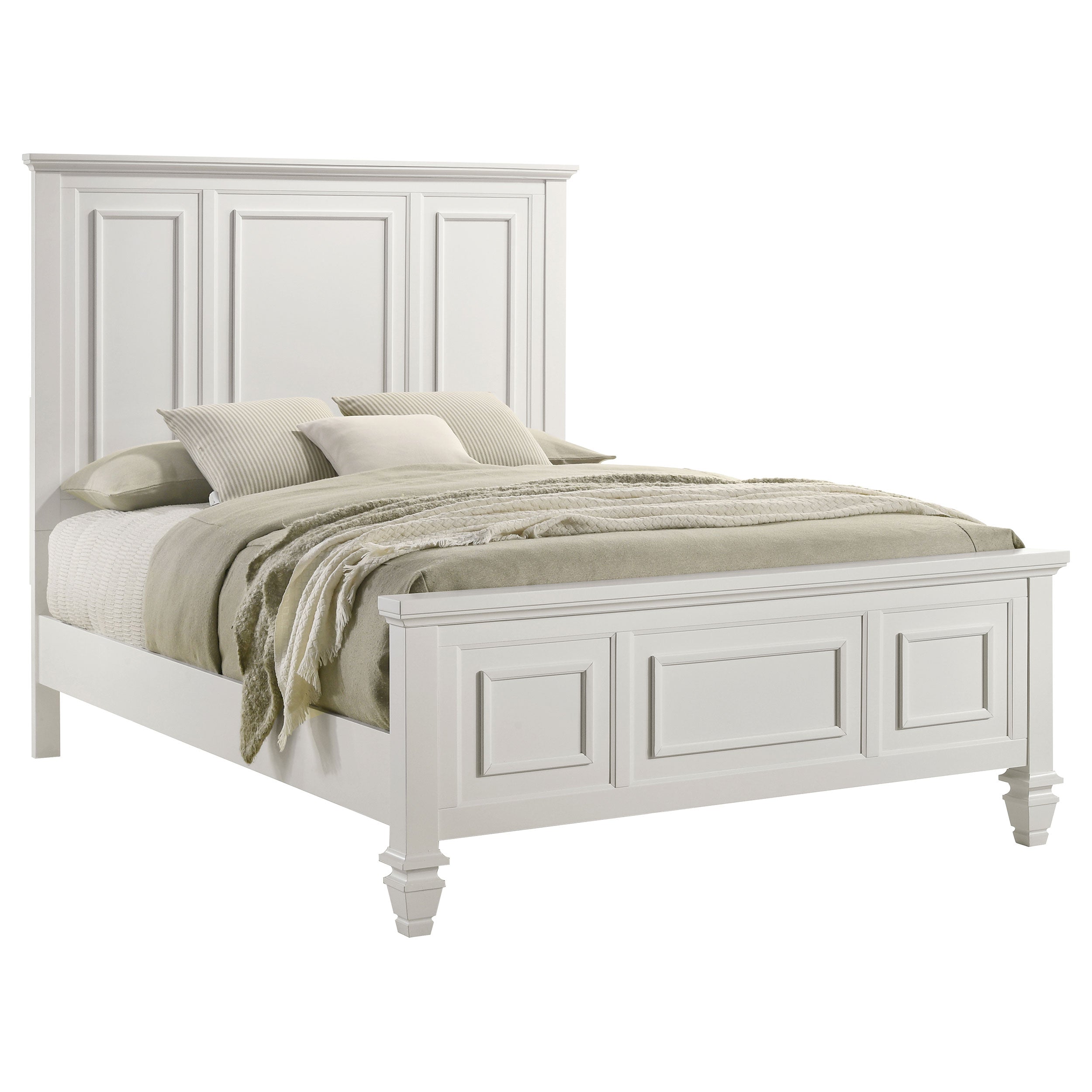 Sandy Beach Panel Bed - Luxury Home Furniture (MI)
