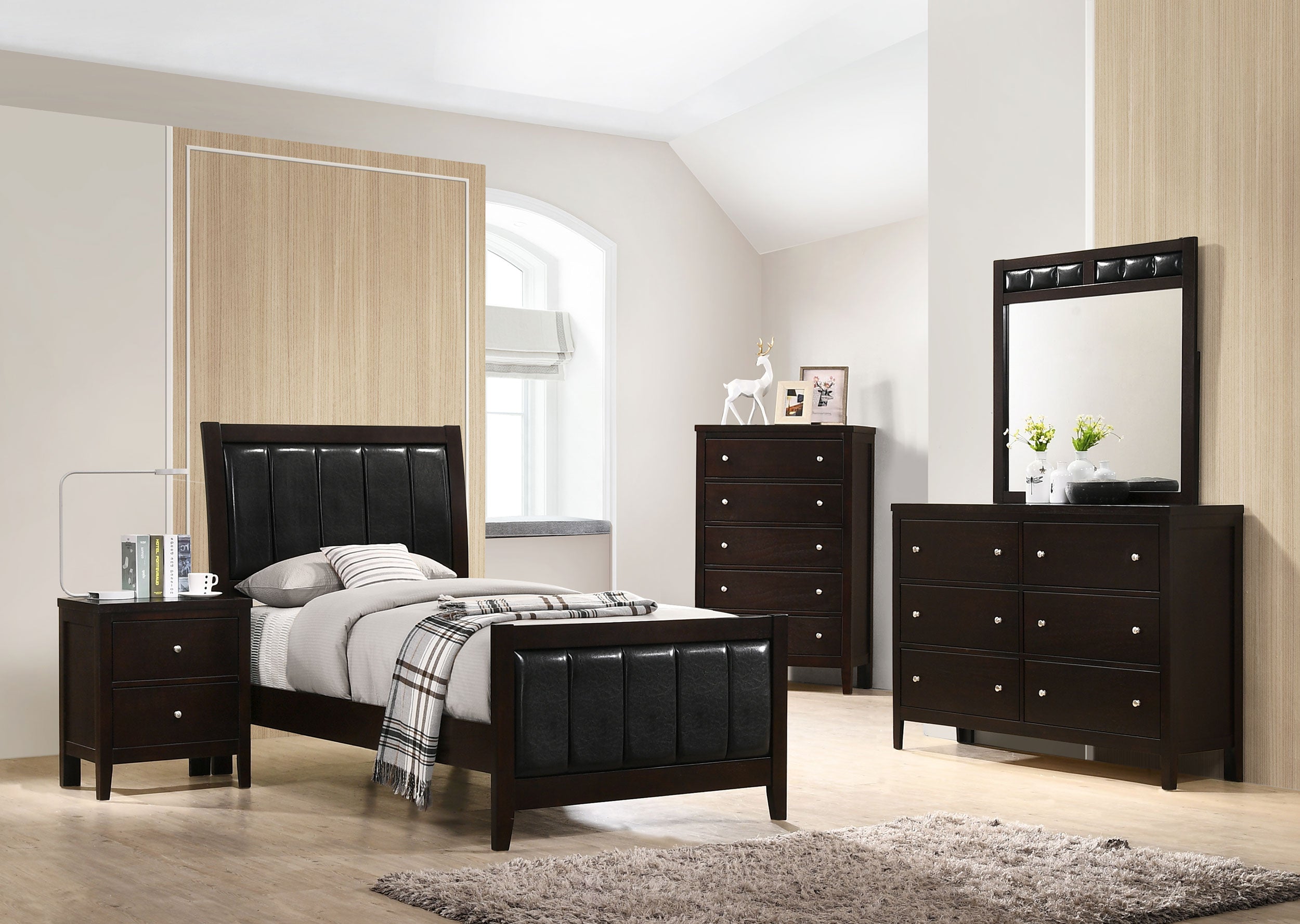 Carlton Panel Bed - Luxury Home Furniture (MI)