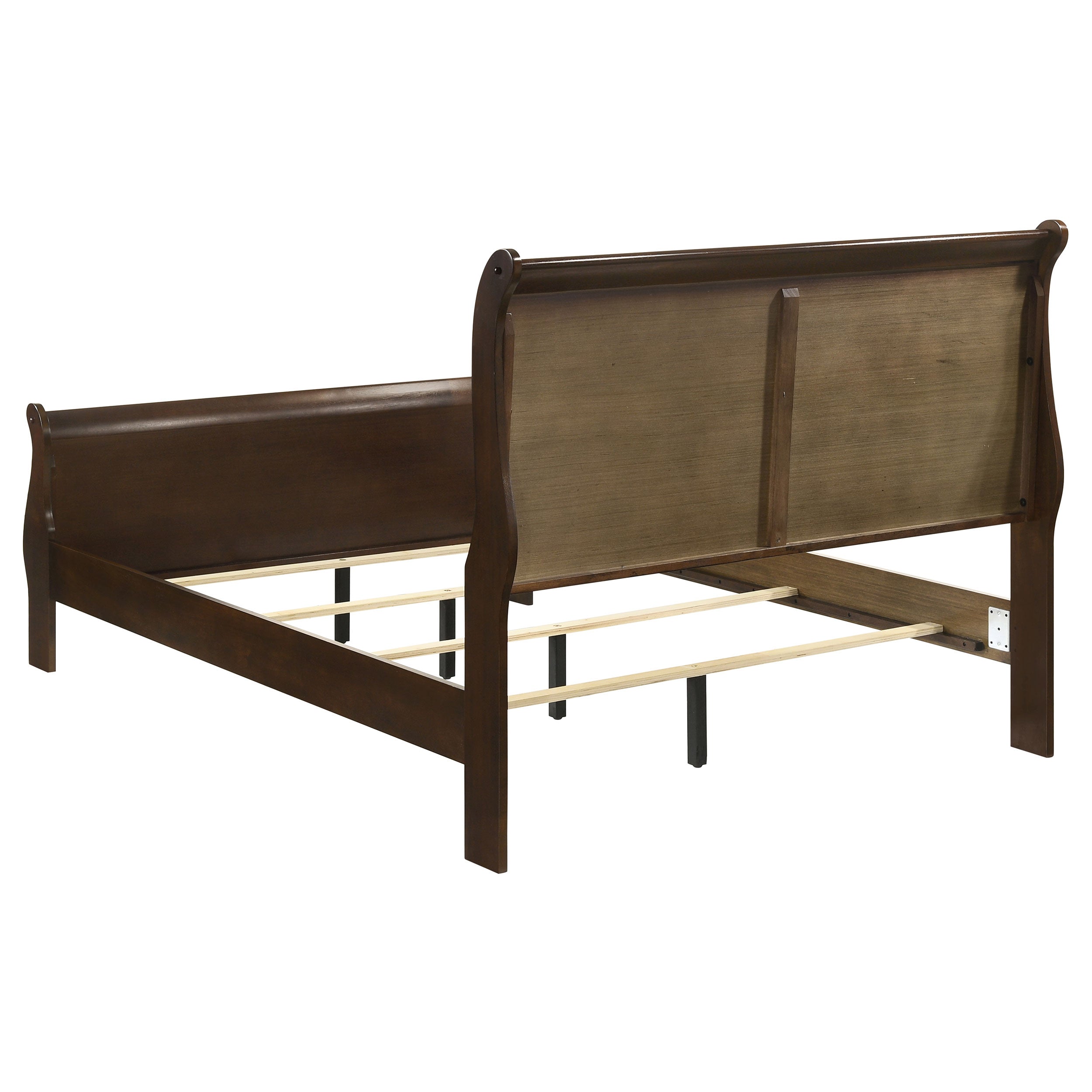Louis Philippe Sleigh Panel Bed - Luxury Home Furniture (MI)