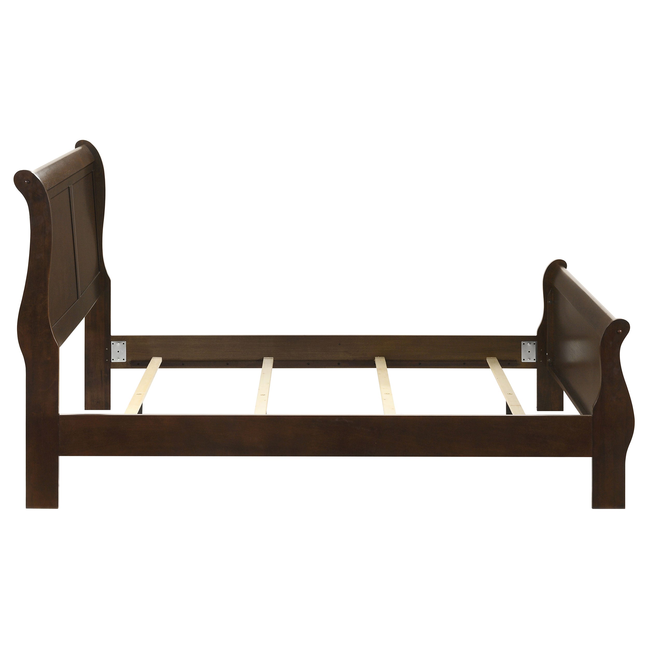 Louis Philippe Sleigh Panel Bed - Luxury Home Furniture (MI)