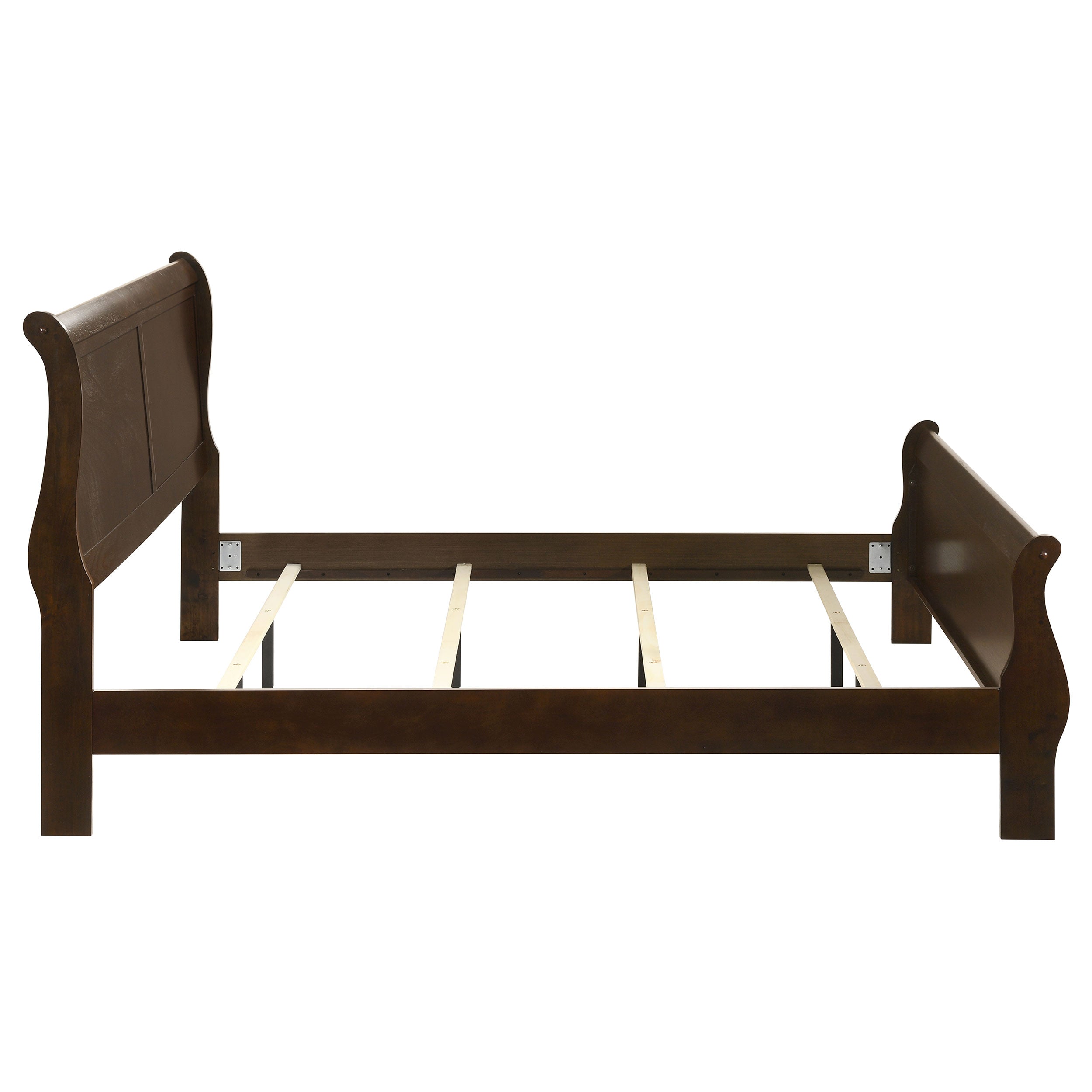 Louis Philippe Sleigh Panel Bed - Luxury Home Furniture (MI)