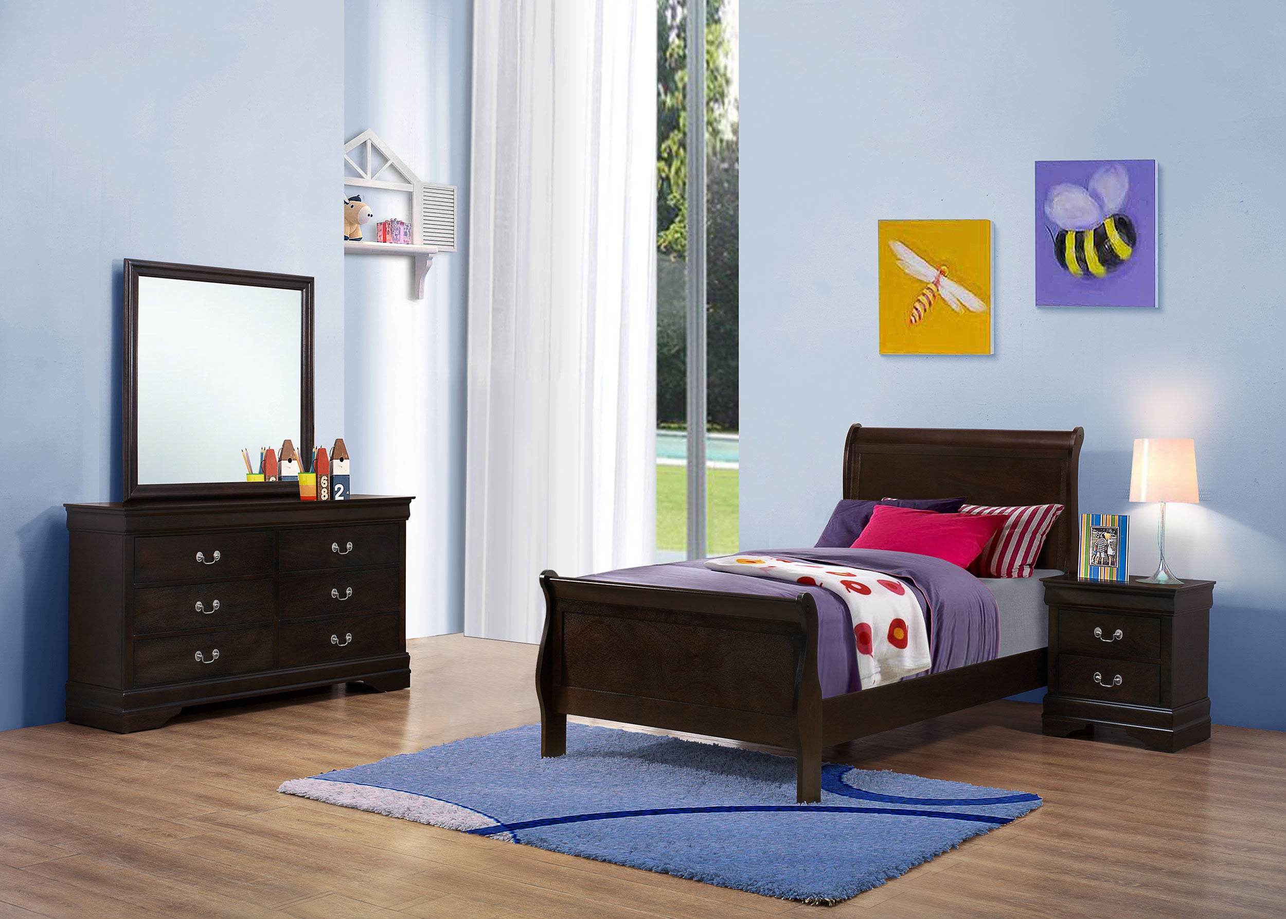 Louis Philippe Bedroom Sets - Luxury Home Furniture (MI)