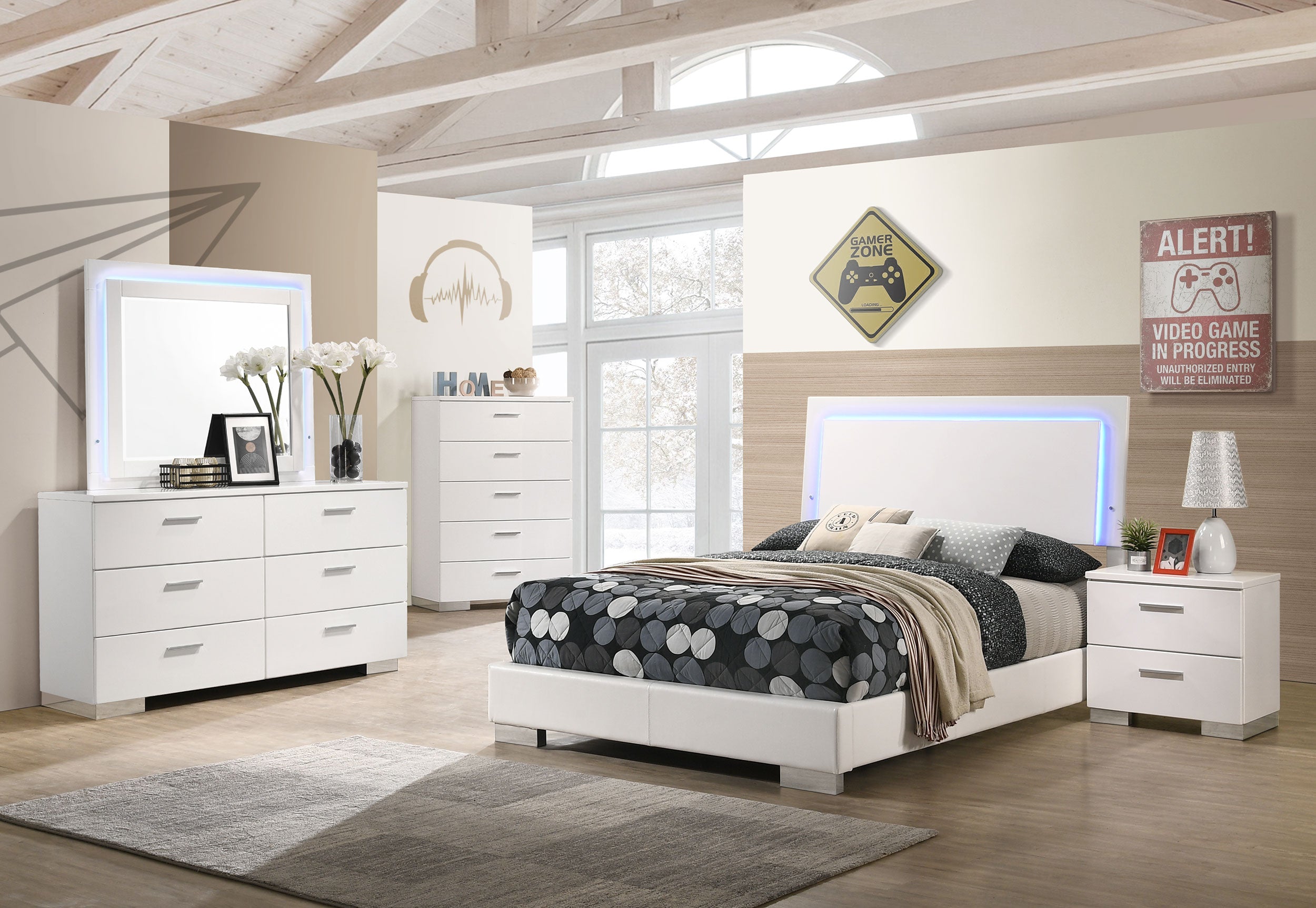 Felicity Bedroom Sets - Luxury Home Furniture (MI)