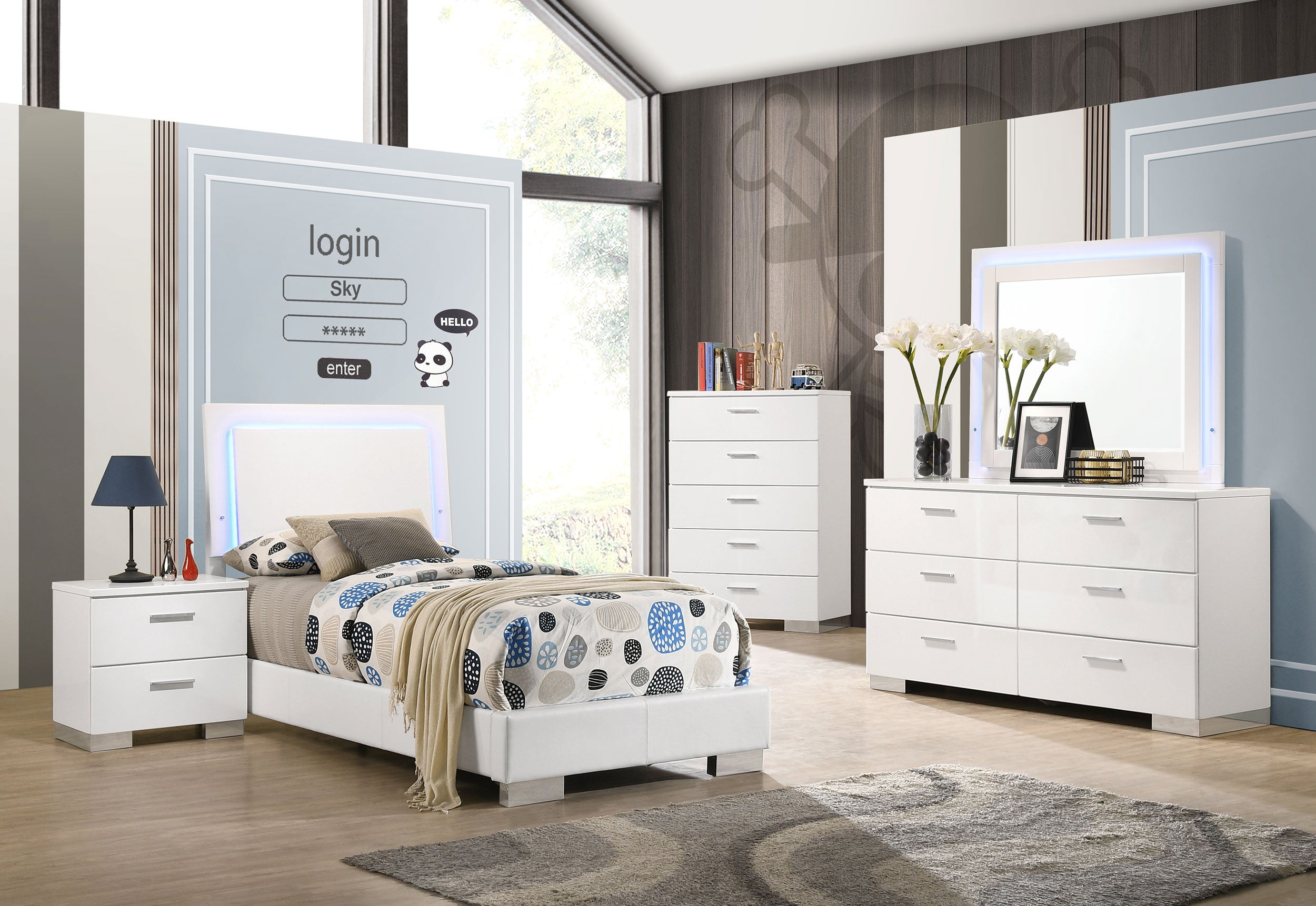 Felicity Bedroom Sets - Luxury Home Furniture (MI)