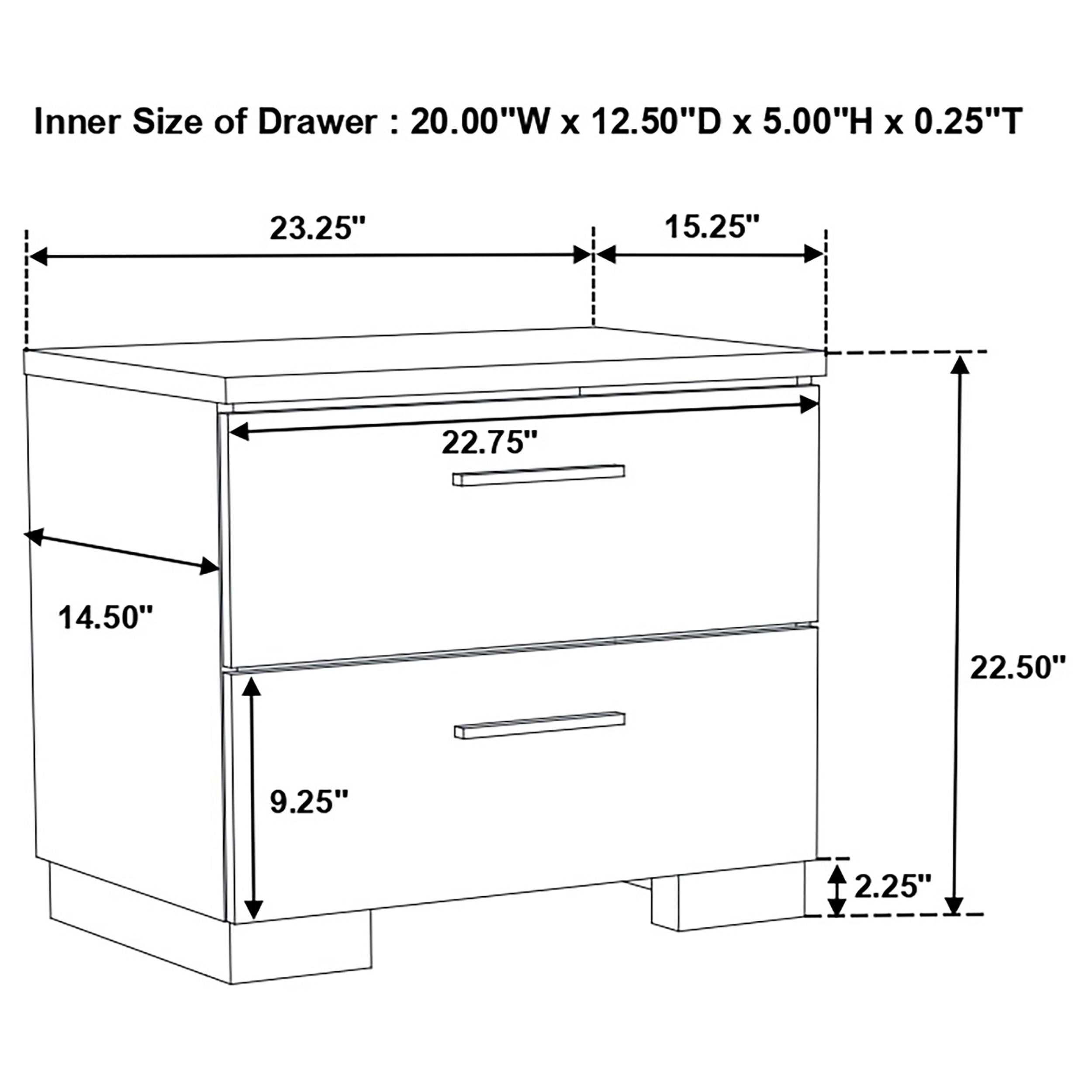 Felicity Nightstand - Luxury Home Furniture (MI)