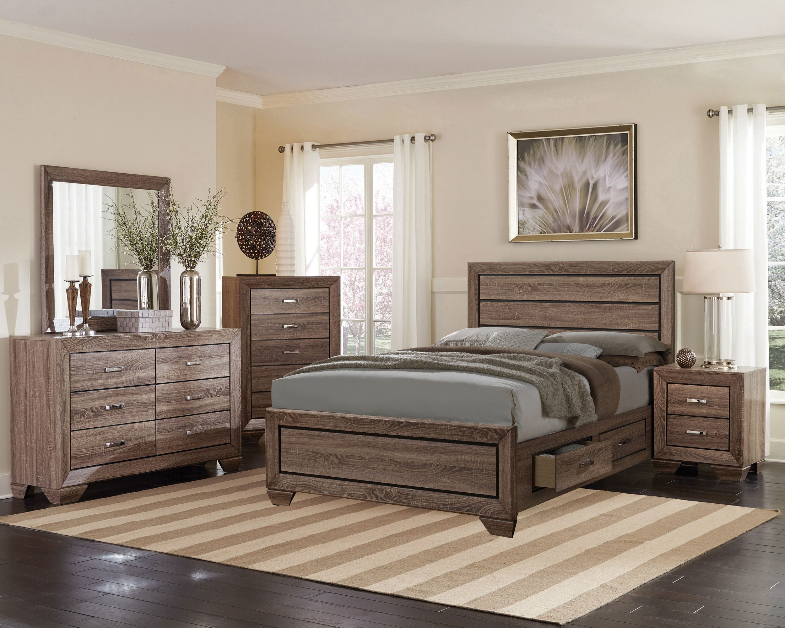 Kauffman Bedroom Set - Luxury Home Furniture (MI)