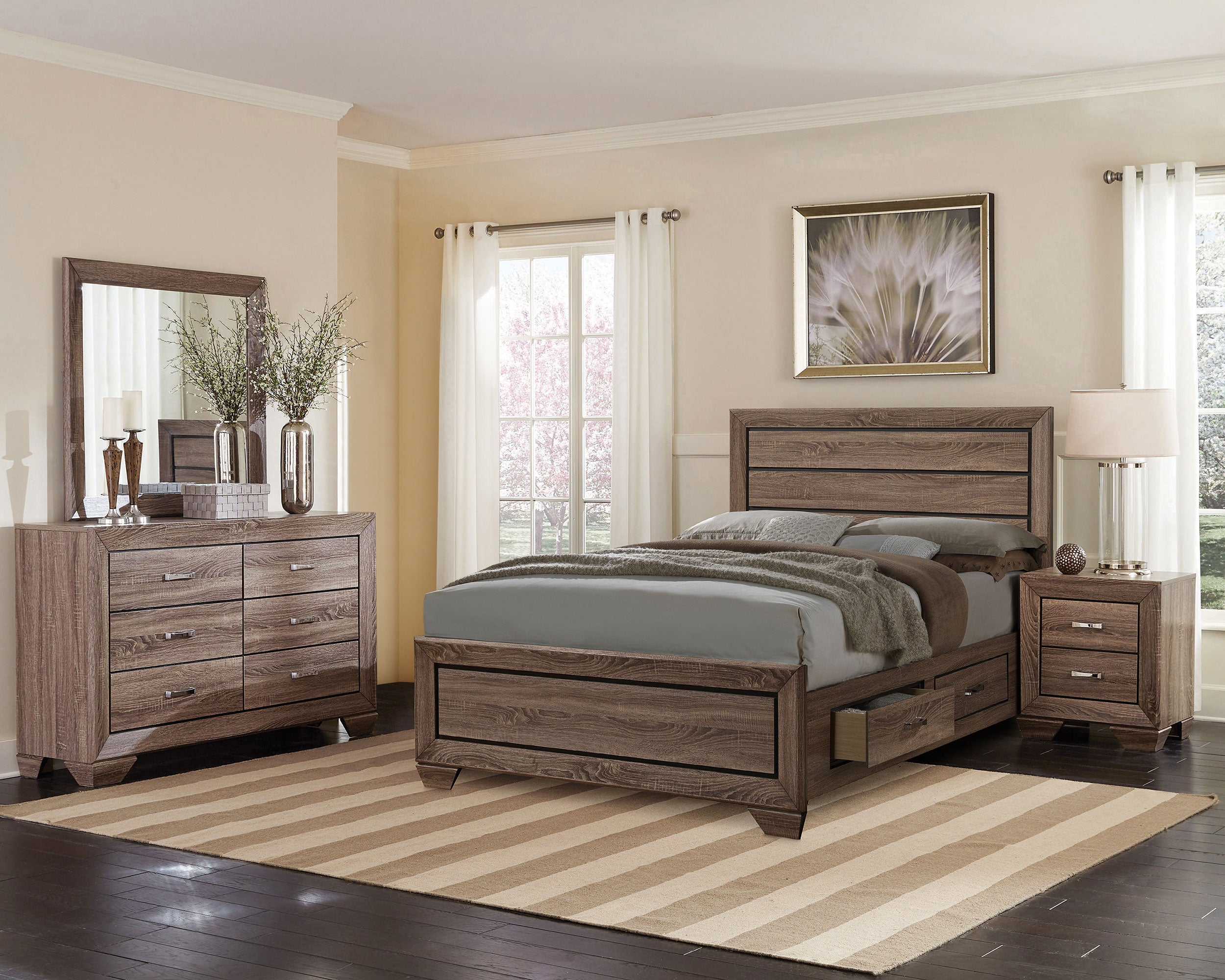 Kauffman Bedroom Set - Luxury Home Furniture (MI)