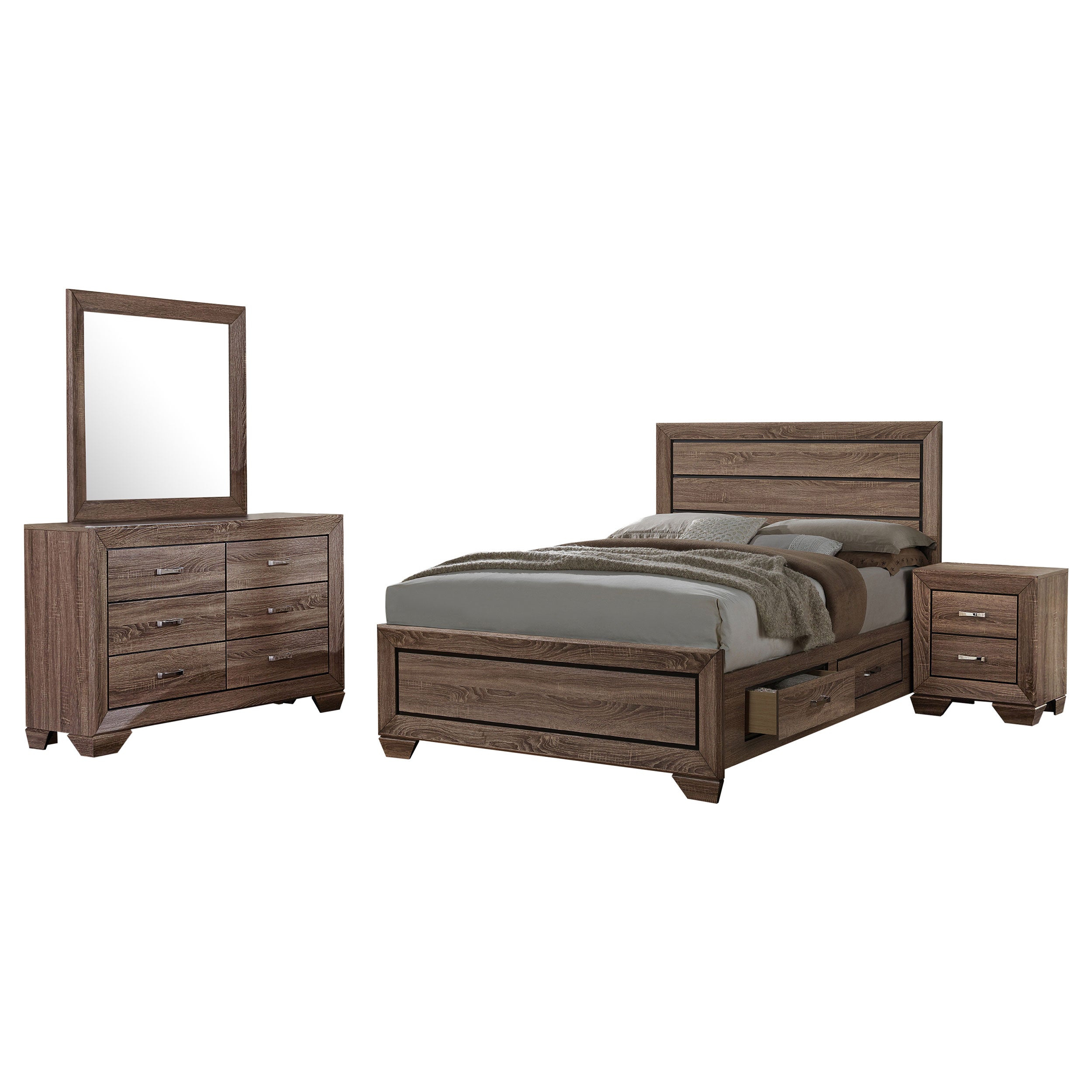 Kauffman Bedroom Set - Luxury Home Furniture (MI)