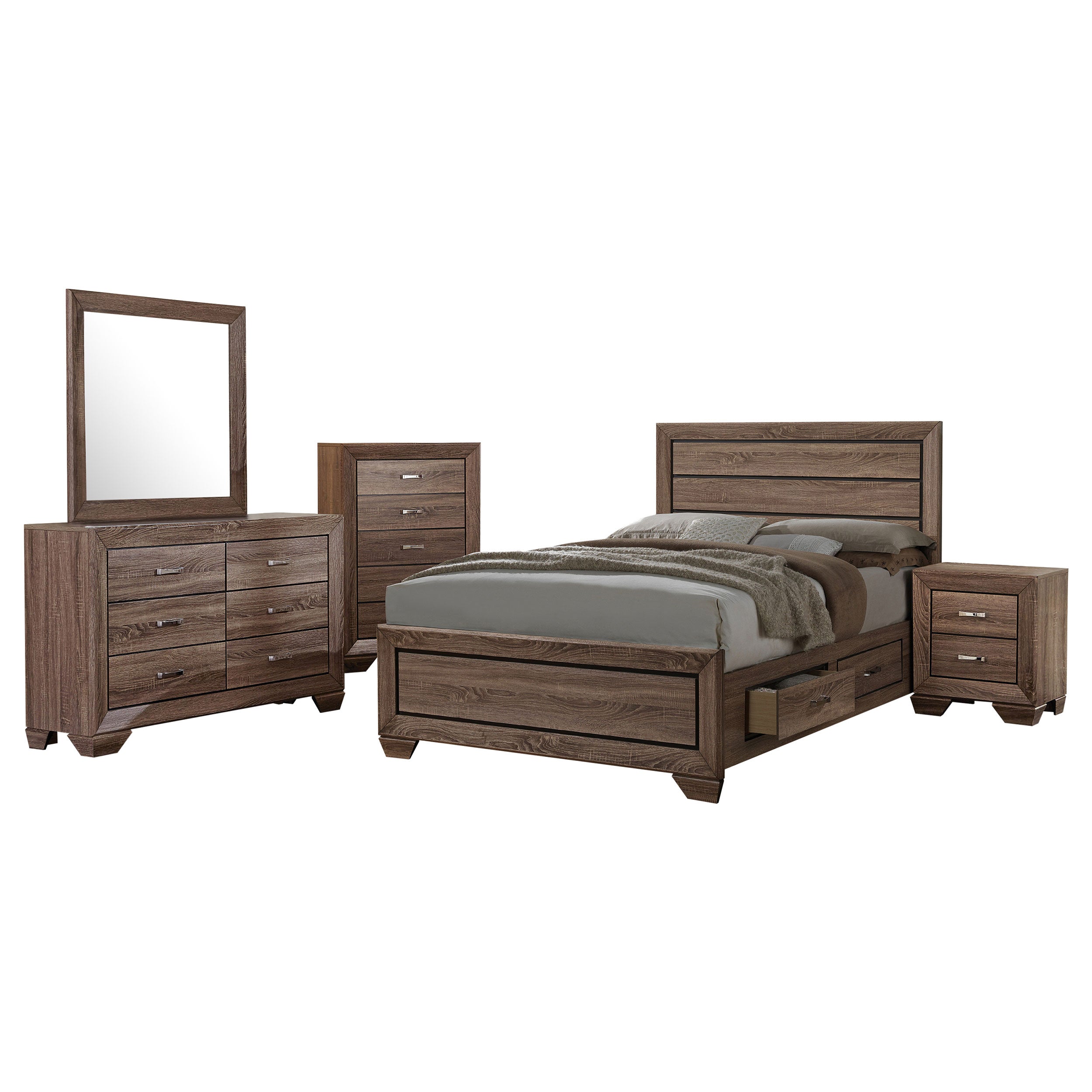 Kauffman Bedroom Set - Luxury Home Furniture (MI)