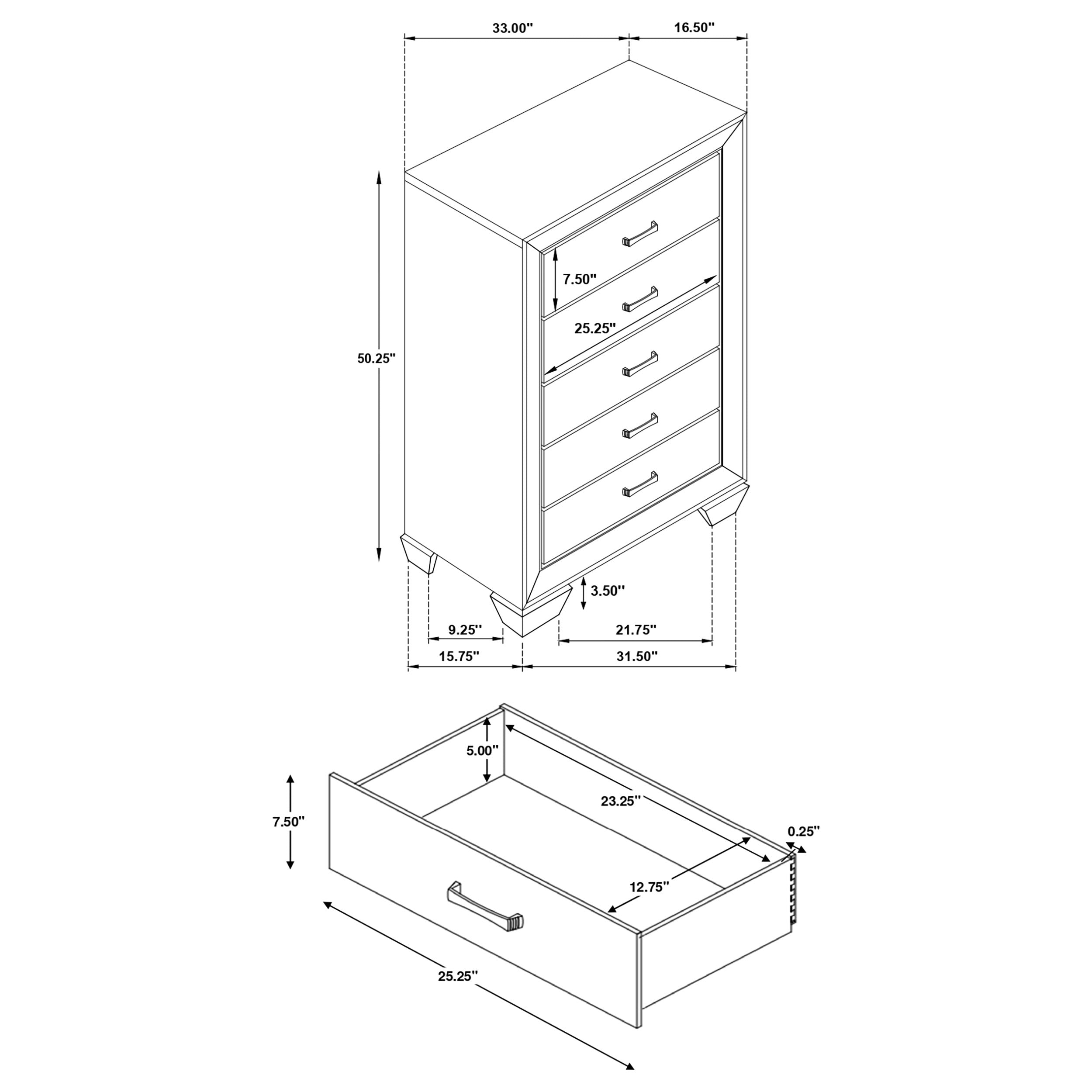 Kauffman Bedroom Set - Luxury Home Furniture (MI)