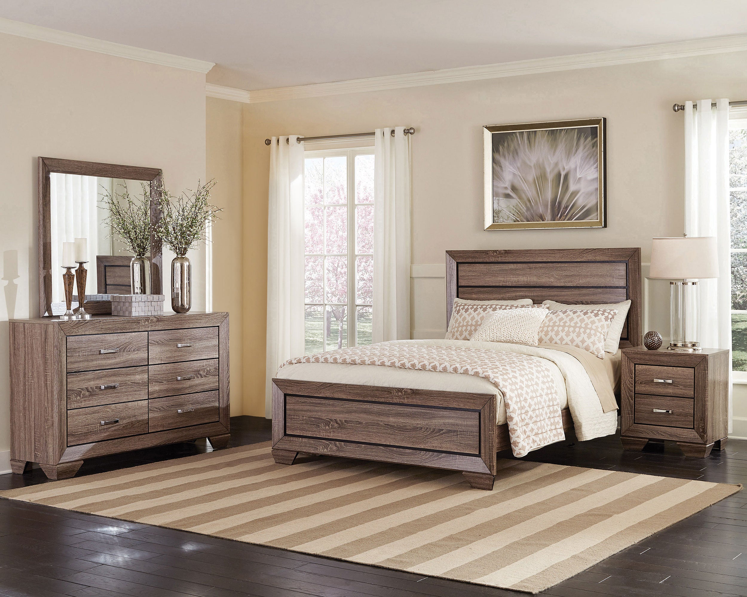 Kauffman Bedroom Set - Luxury Home Furniture (MI)
