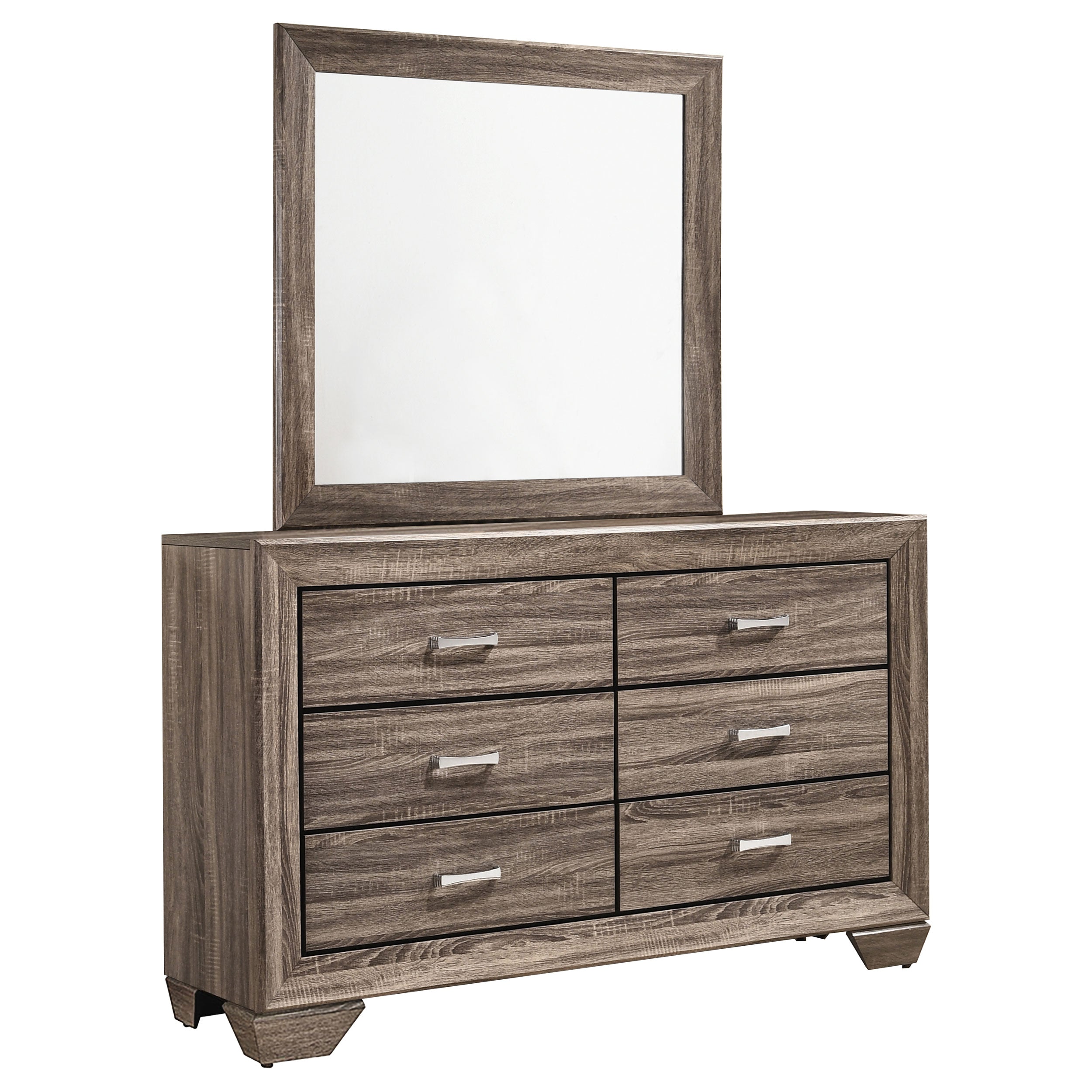 Kauffman Dresser with Mirror - Luxury Home Furniture (MI)