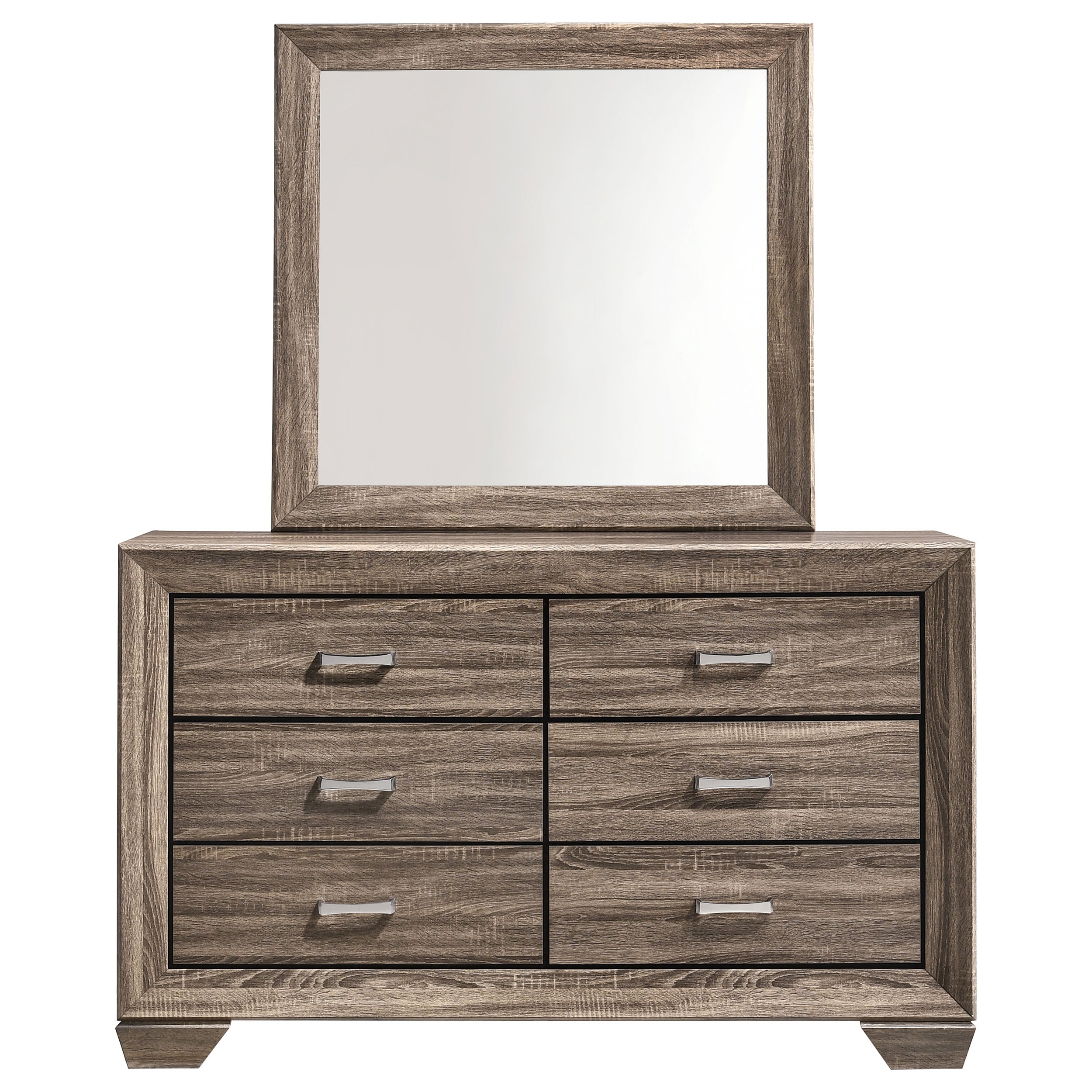 Kauffman Dresser with Mirror - Luxury Home Furniture (MI)