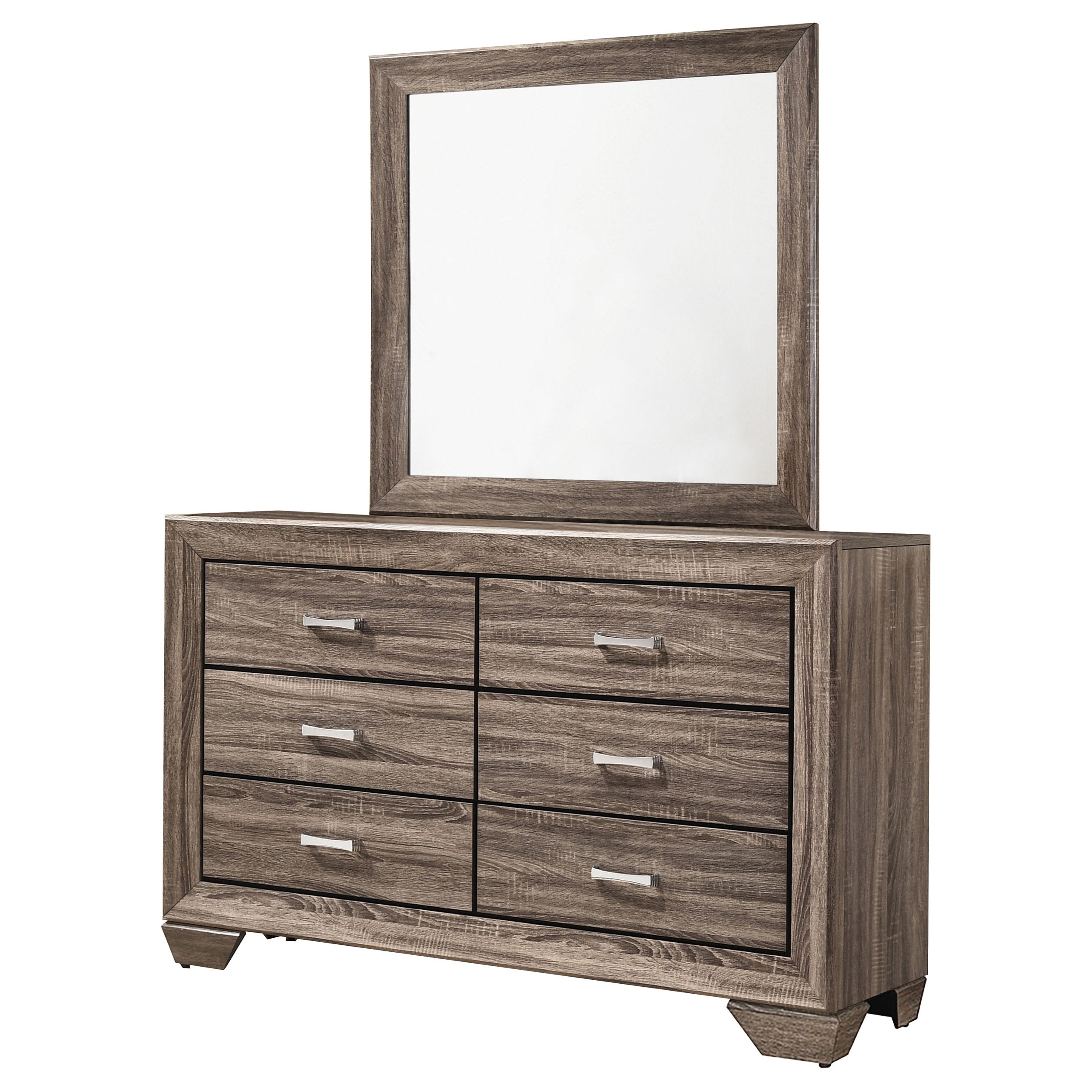 Kauffman Dresser with Mirror - Luxury Home Furniture (MI)