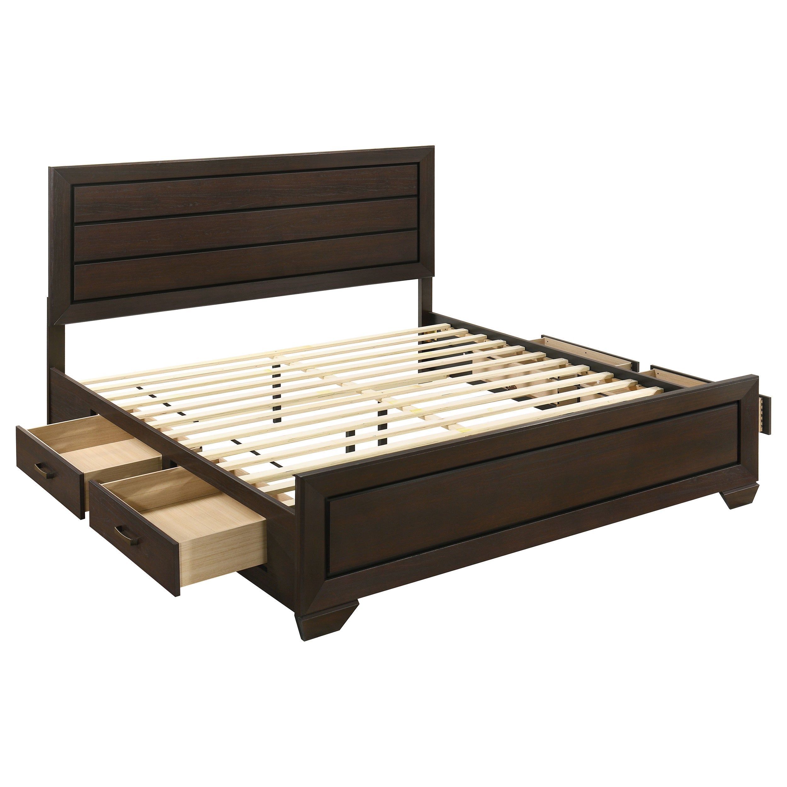 Kauffman Panel Platform Storage Bed - Luxury Home Furniture (MI)