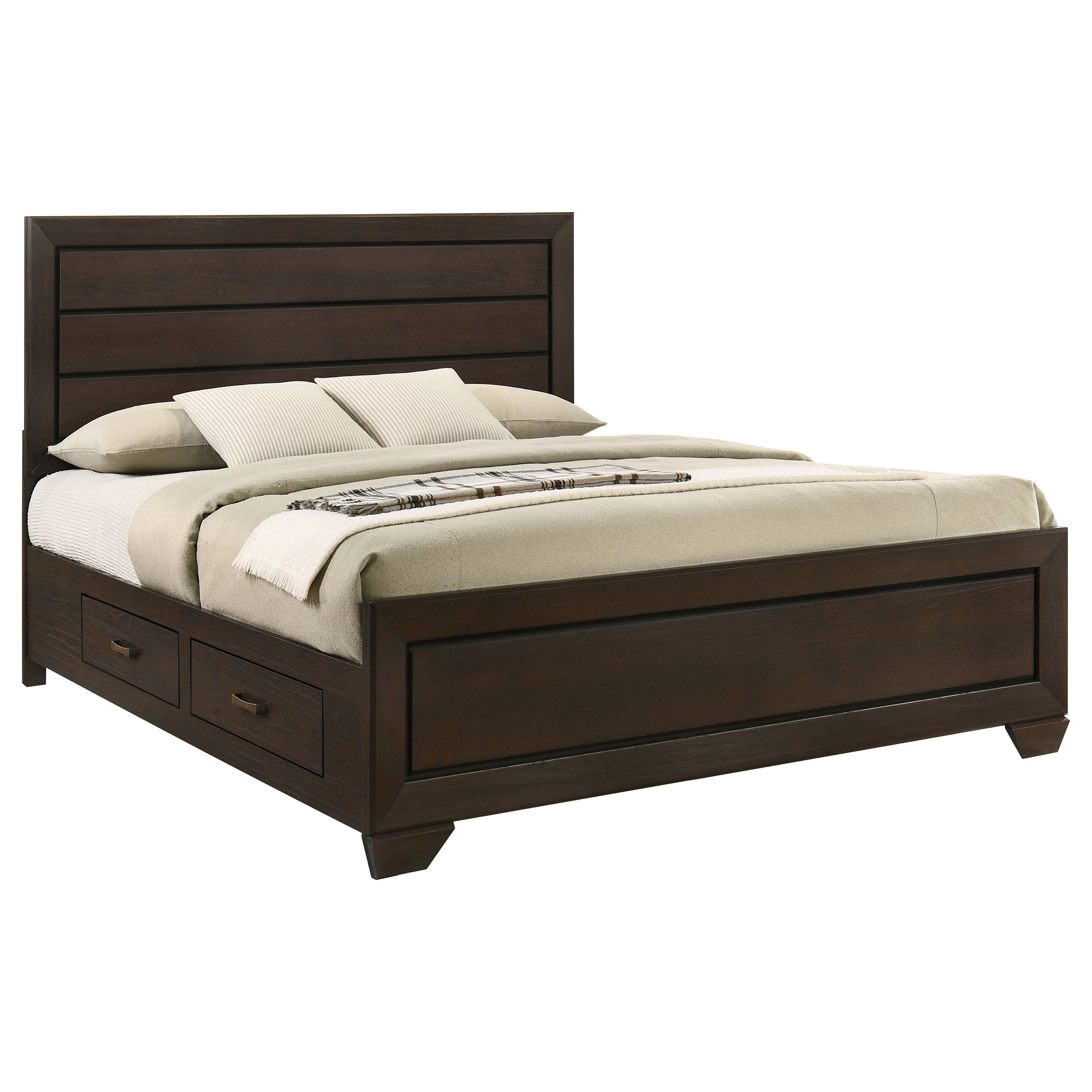 Kauffman Panel Platform Storage Bed - Luxury Home Furniture (MI)