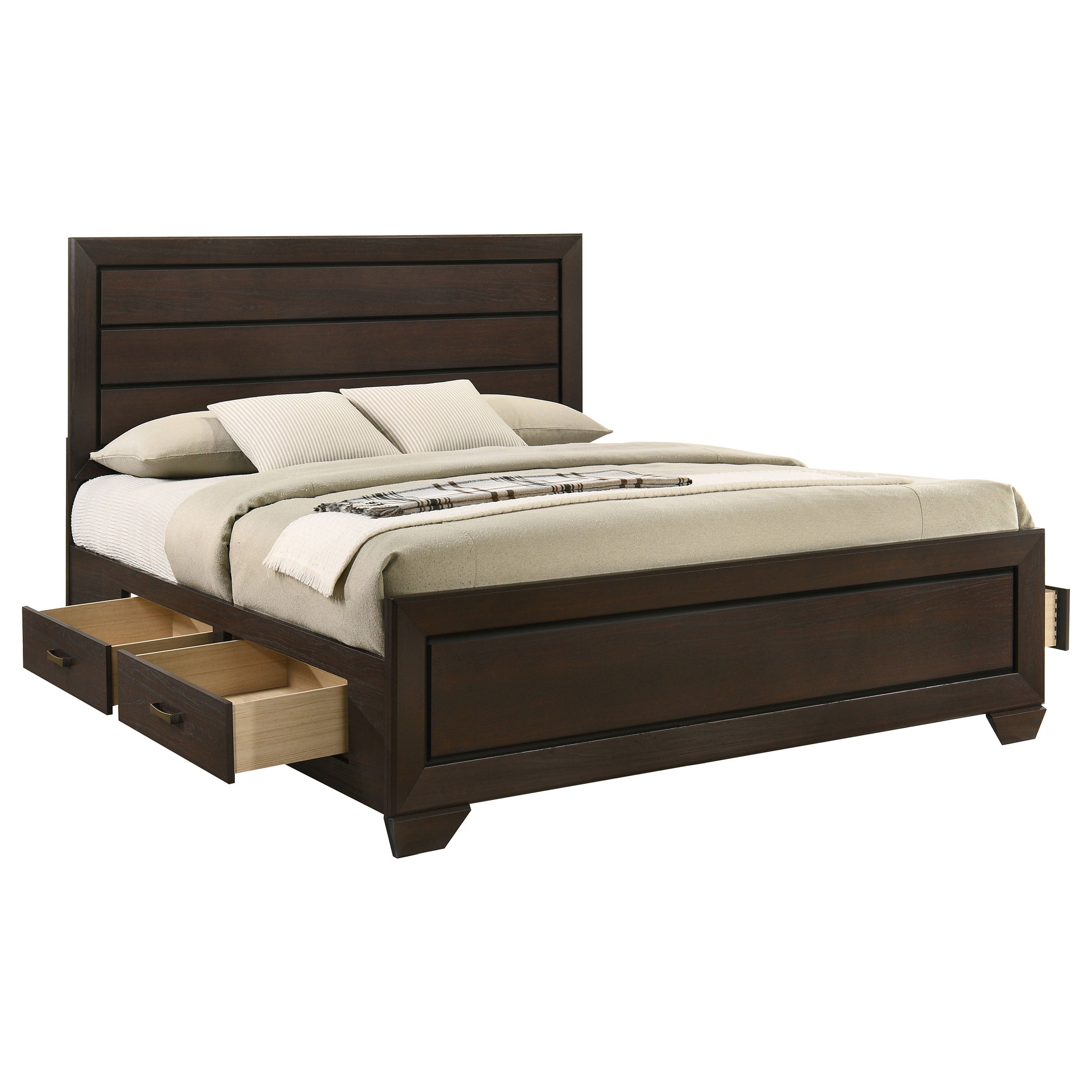 Kauffman Panel Platform Storage Bed - Luxury Home Furniture (MI)