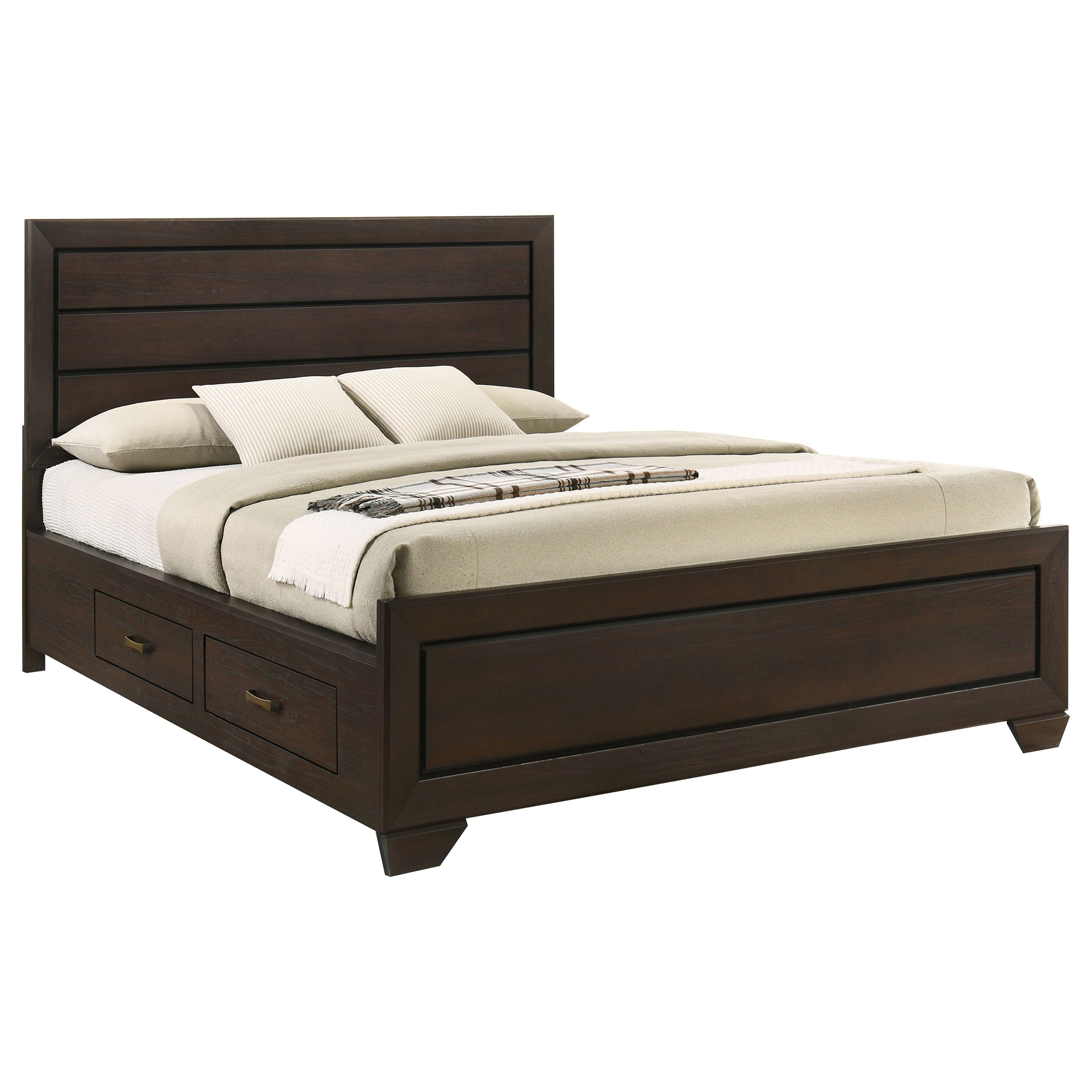 Kauffman Panel Platform Storage Bed - Luxury Home Furniture (MI)