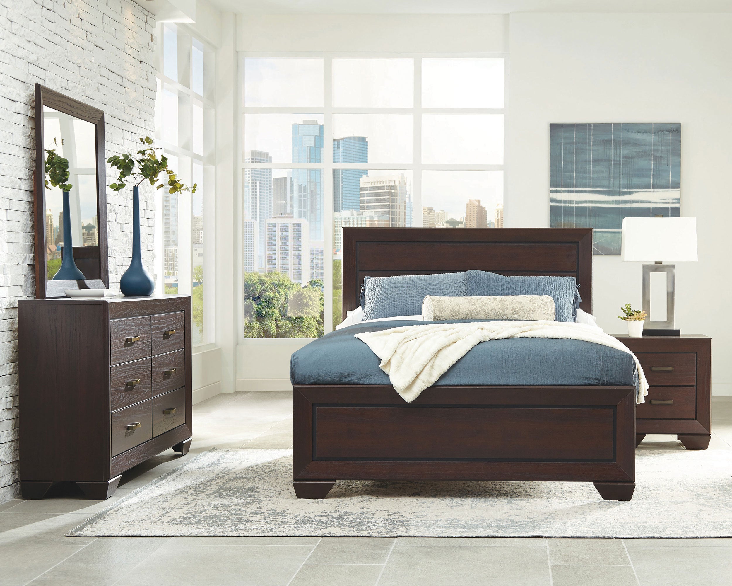 Kauffman Bedroom Set - Luxury Home Furniture (MI)