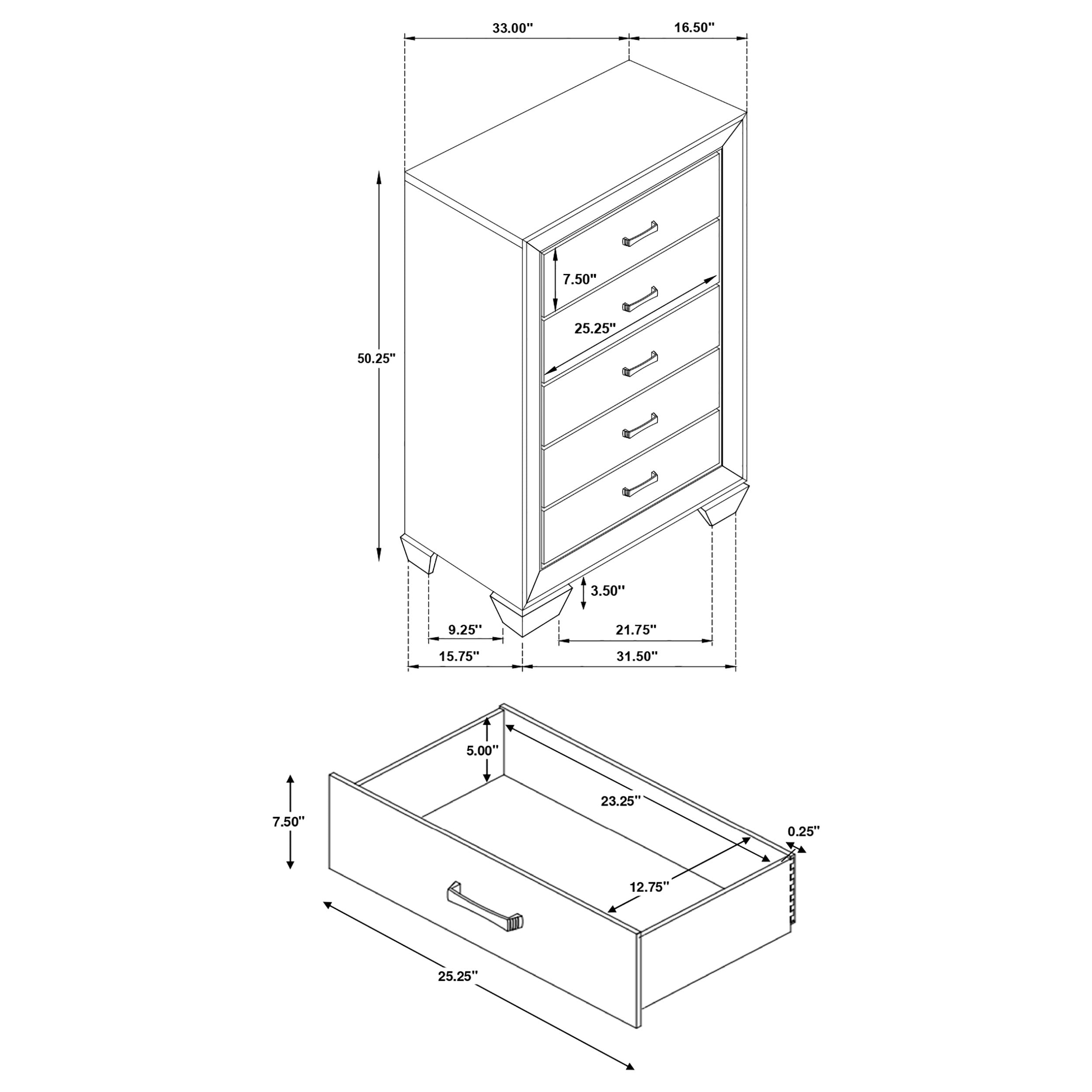 Kauffman Bedroom Set - Luxury Home Furniture (MI)