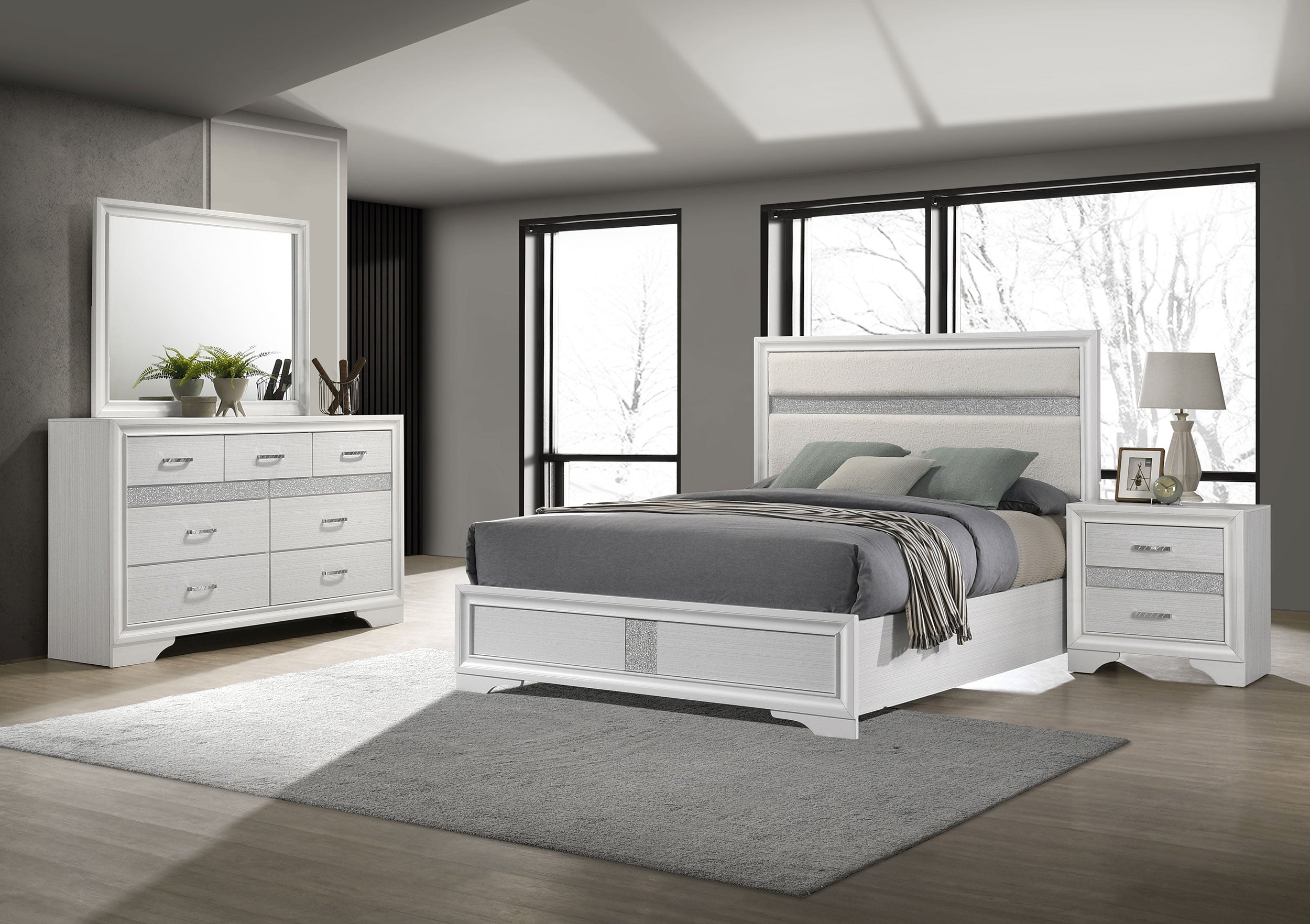 Miranda 4 Pc Bedroom Set - Luxury Home Furniture (MI)