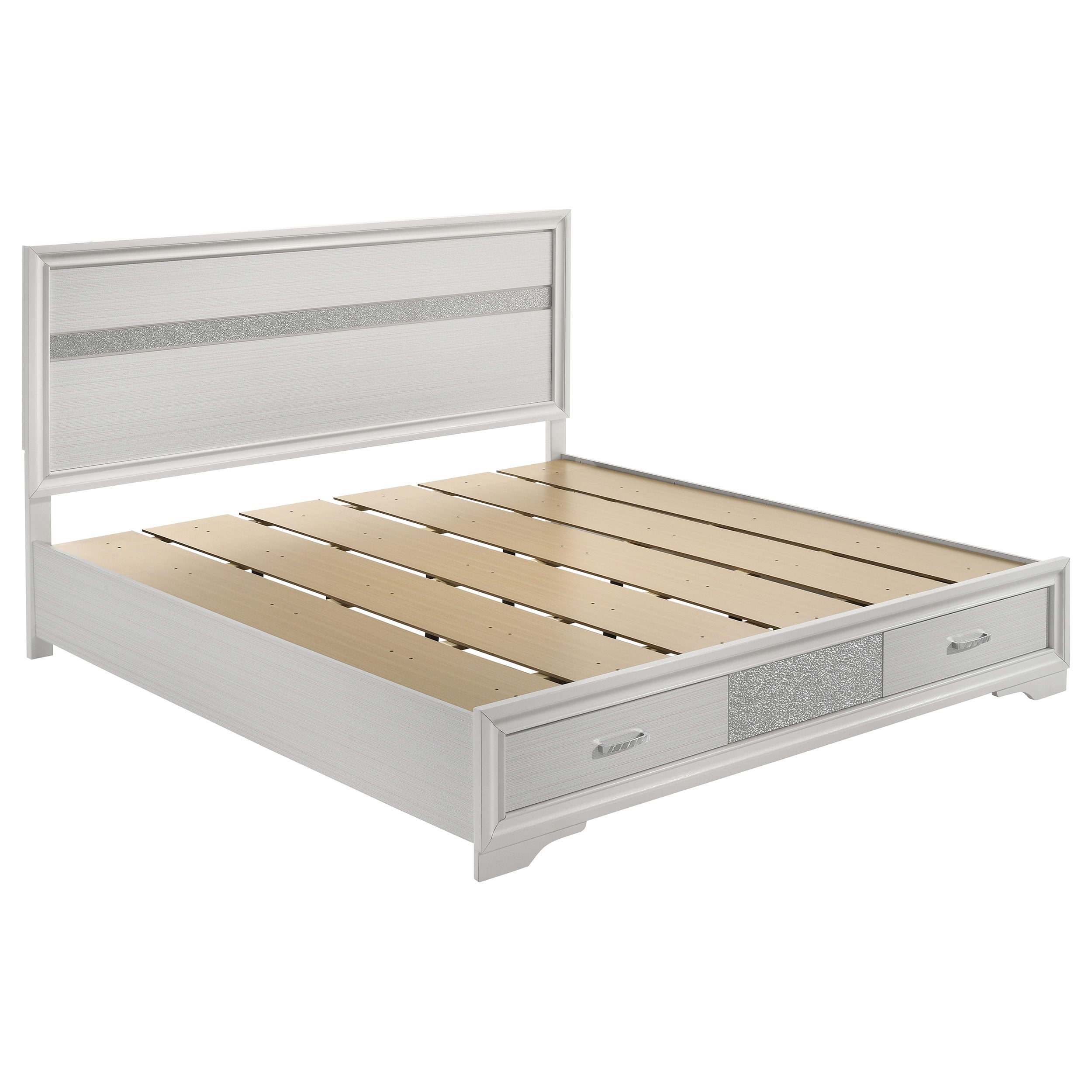 Miranda Panel Platform Storage Bed - Luxury Home Furniture (MI)