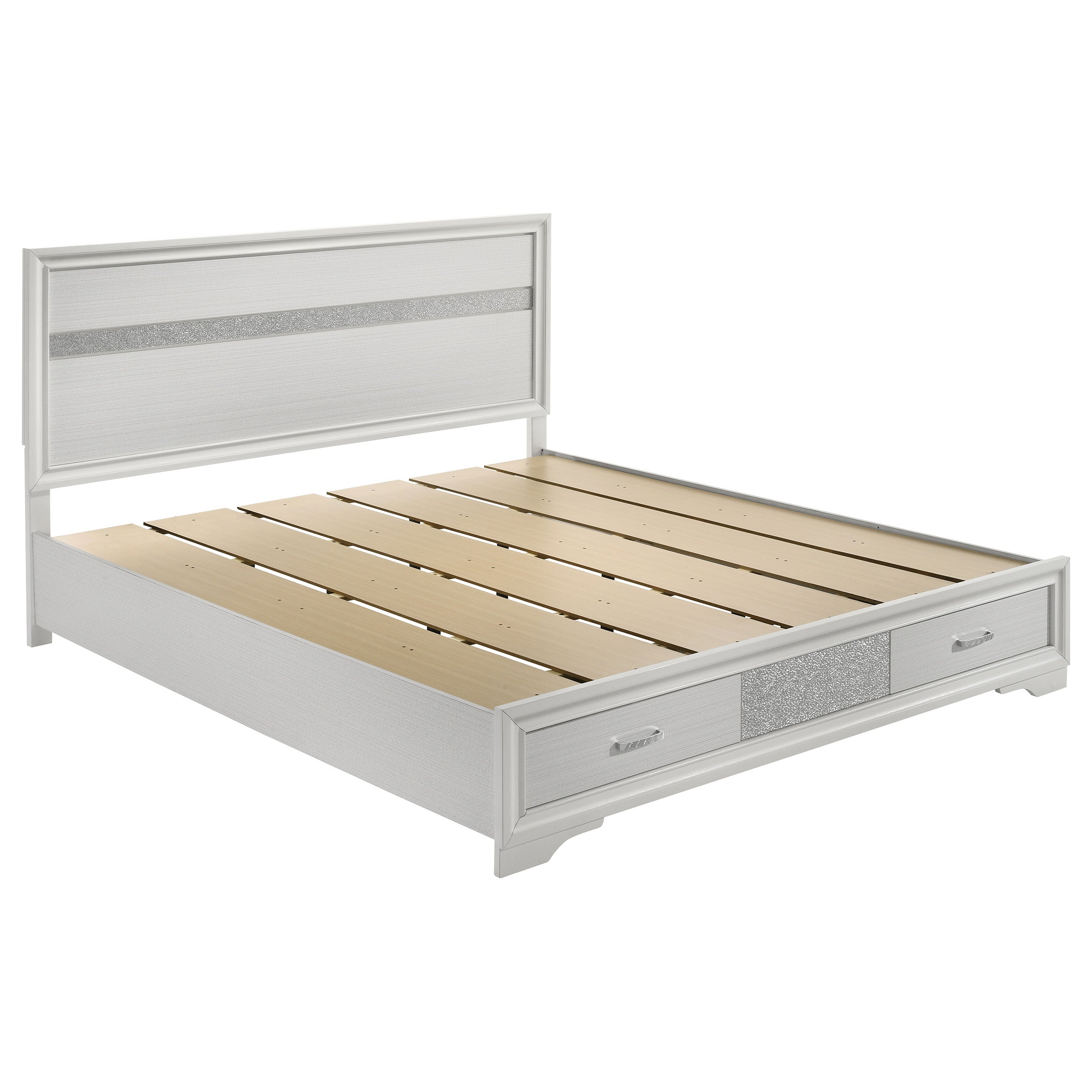 Miranda Panel Platform Storage Bed - Luxury Home Furniture (MI)