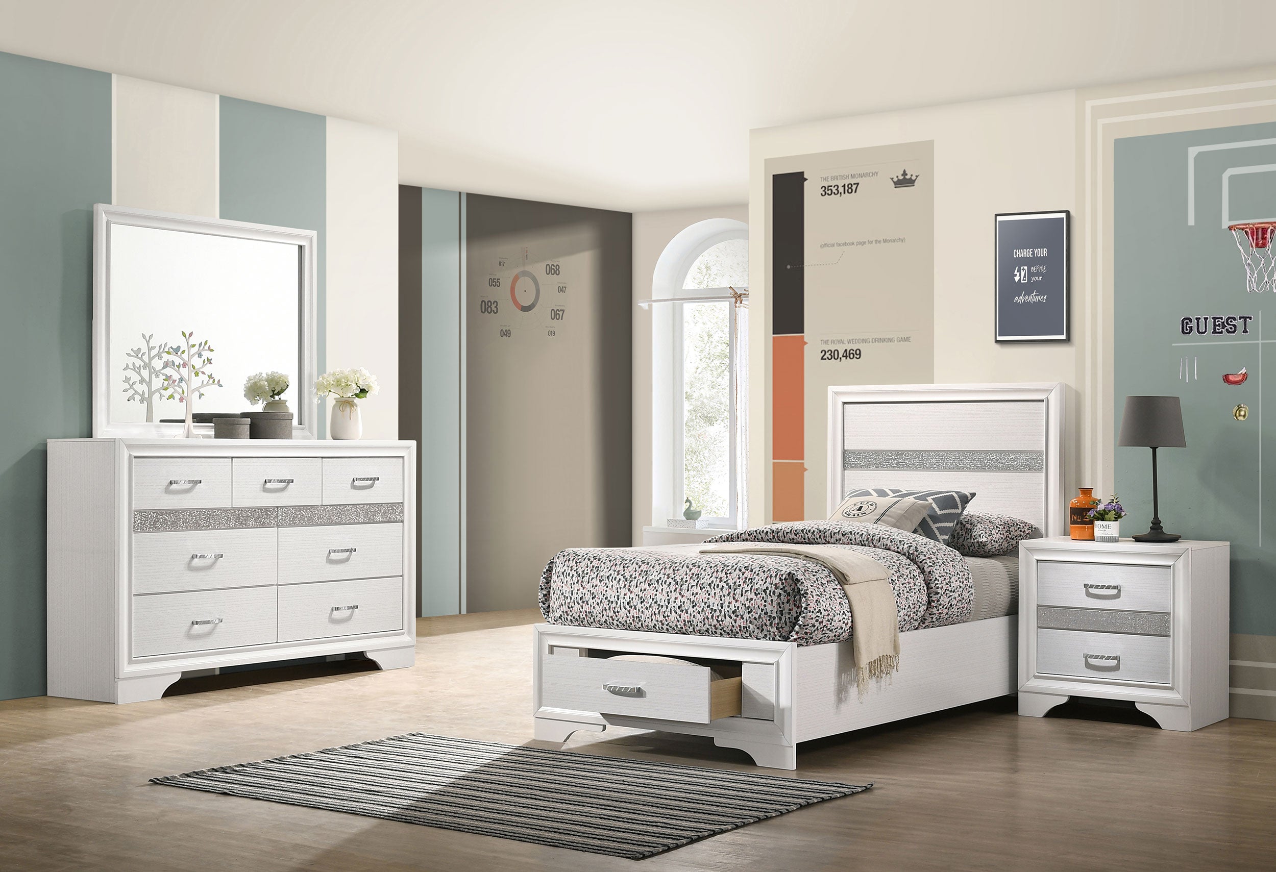 Miranda Bedroom Set - Luxury Home Furniture (MI)