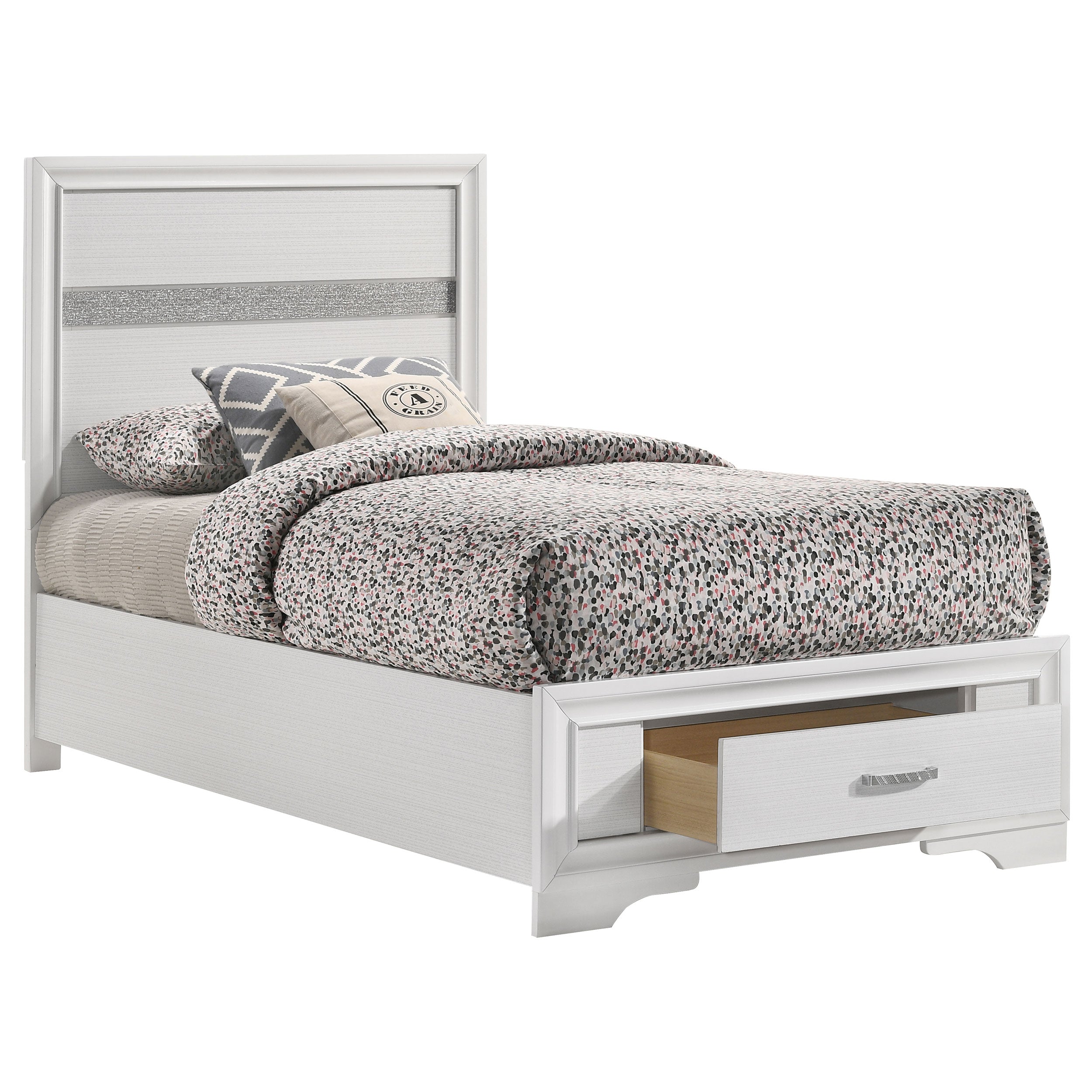 Miranda Panel Platform Storage Bed - Luxury Home Furniture (MI)